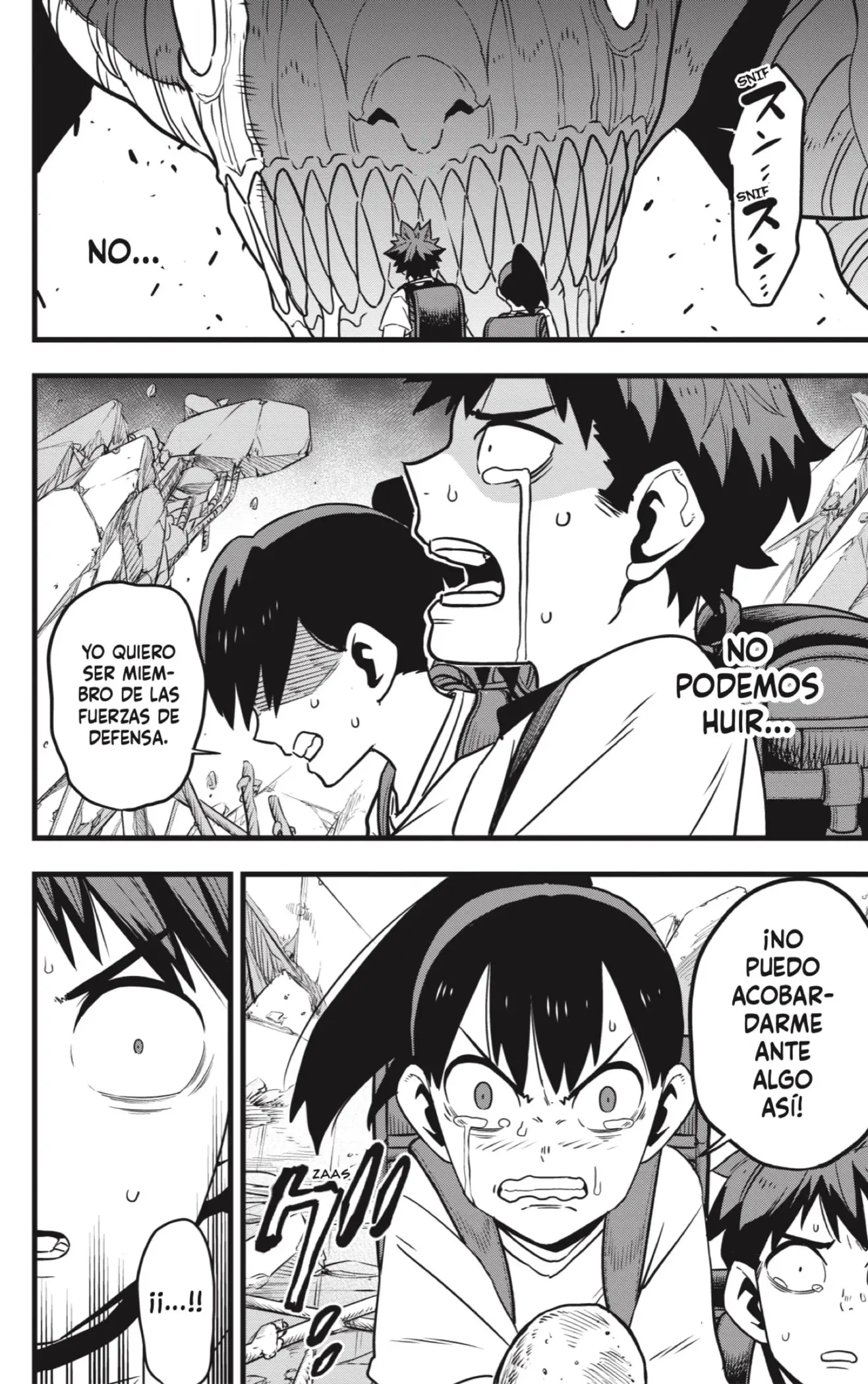 Kaiju No. 8 capítulo 129 página 36