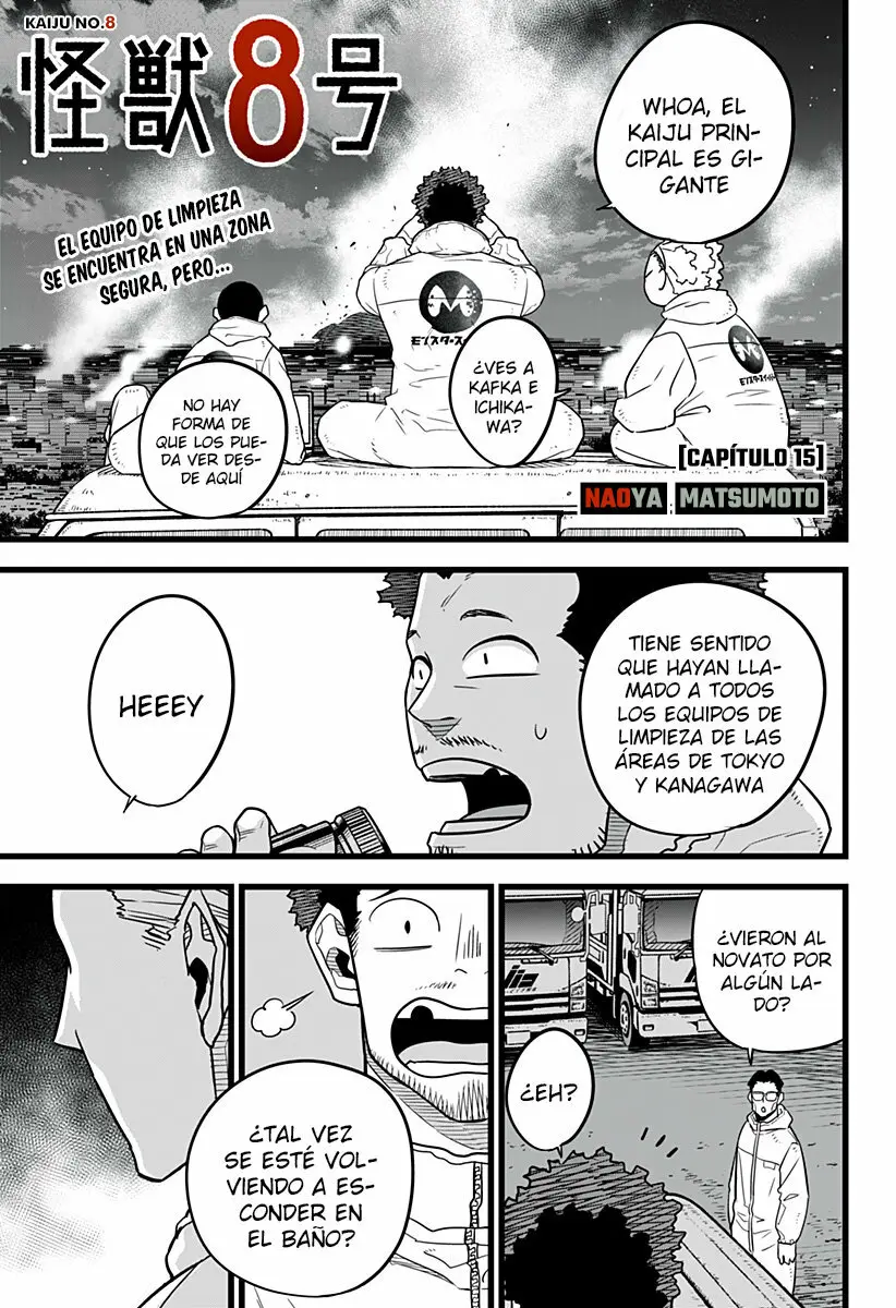 Kaiju No. 8 capítulo 15 página 2