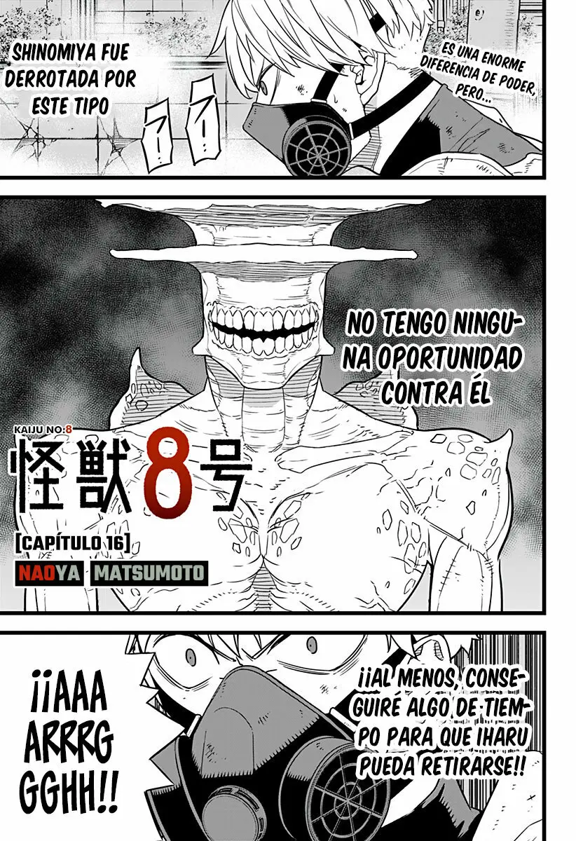 Kaiju No. 8 capítulo 16 página 2
