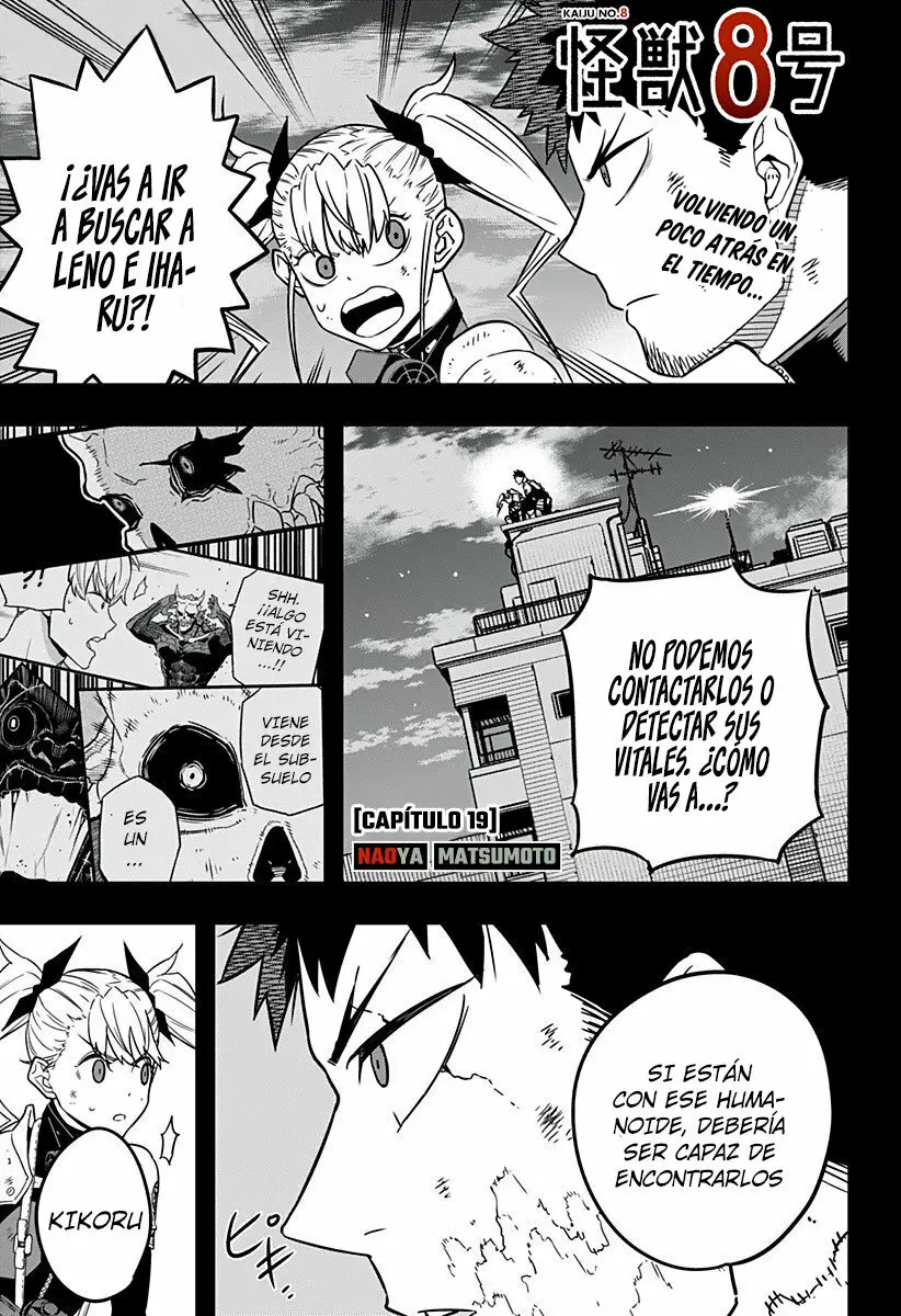 Kaiju No. 8 capítulo 19 página 1
