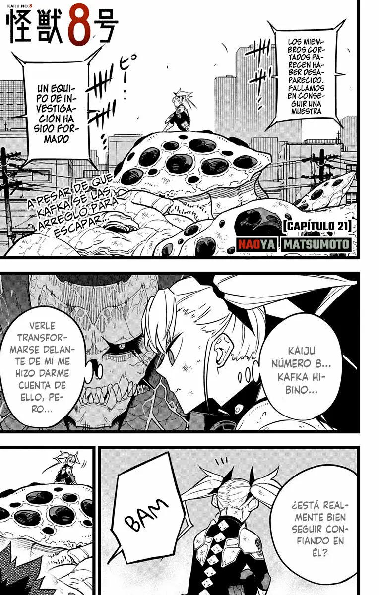 Kaiju No. 8 capítulo 21 página 4