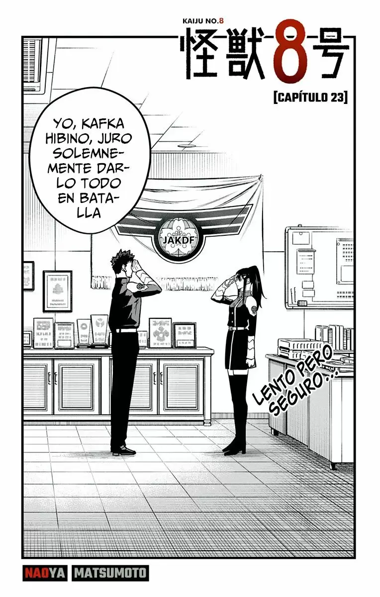 Kaiju No. 8 capítulo 23 página 3