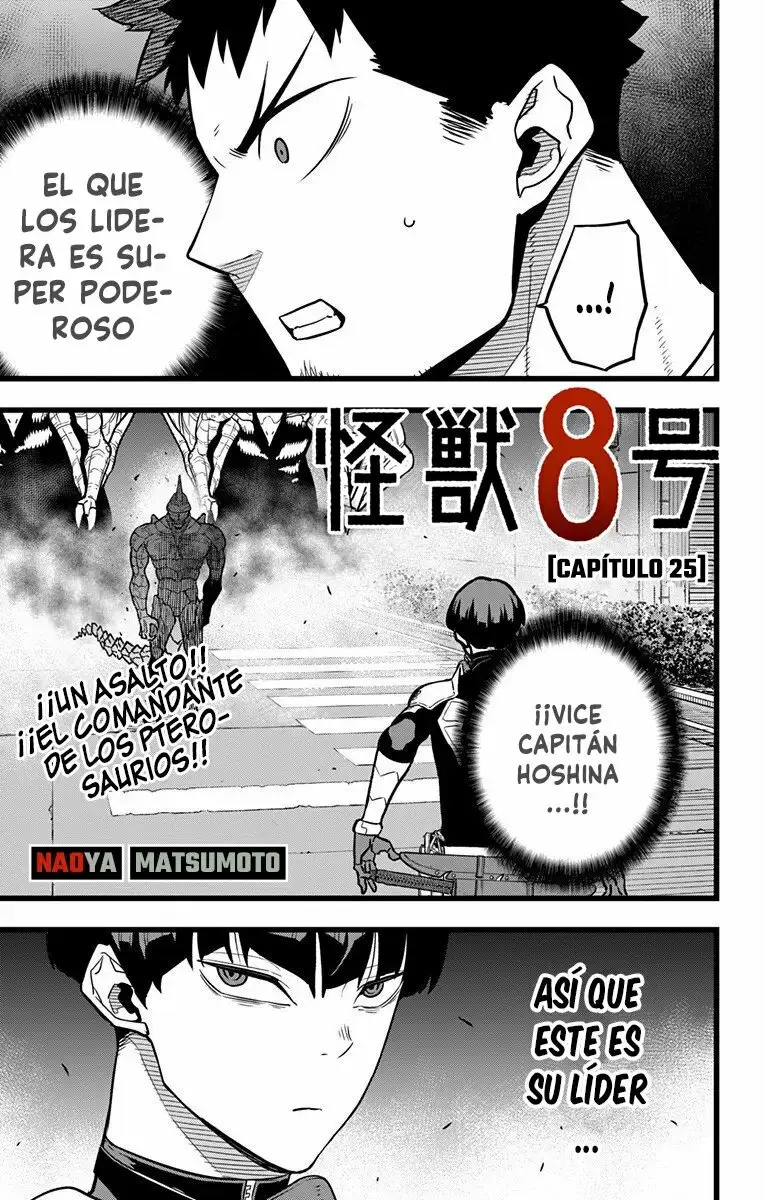 Kaiju No. 8 capítulo 25 página 1