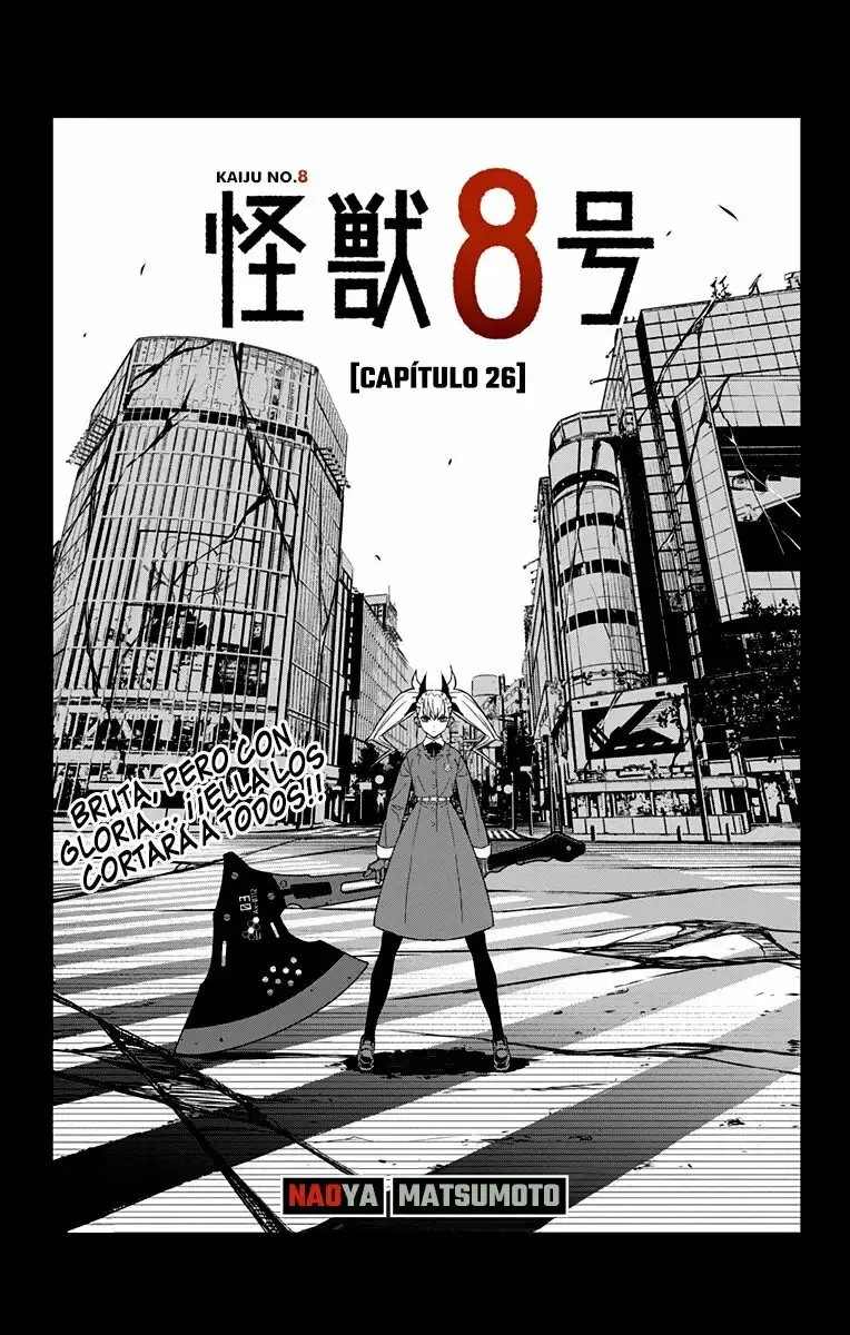 Kaiju No. 8 capítulo 26 página 3