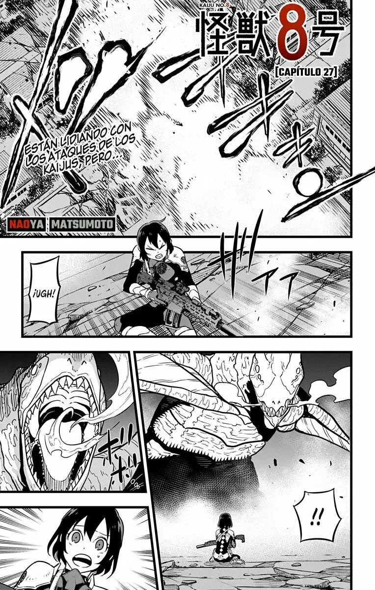 Kaiju No. 8 capítulo 27 página 3