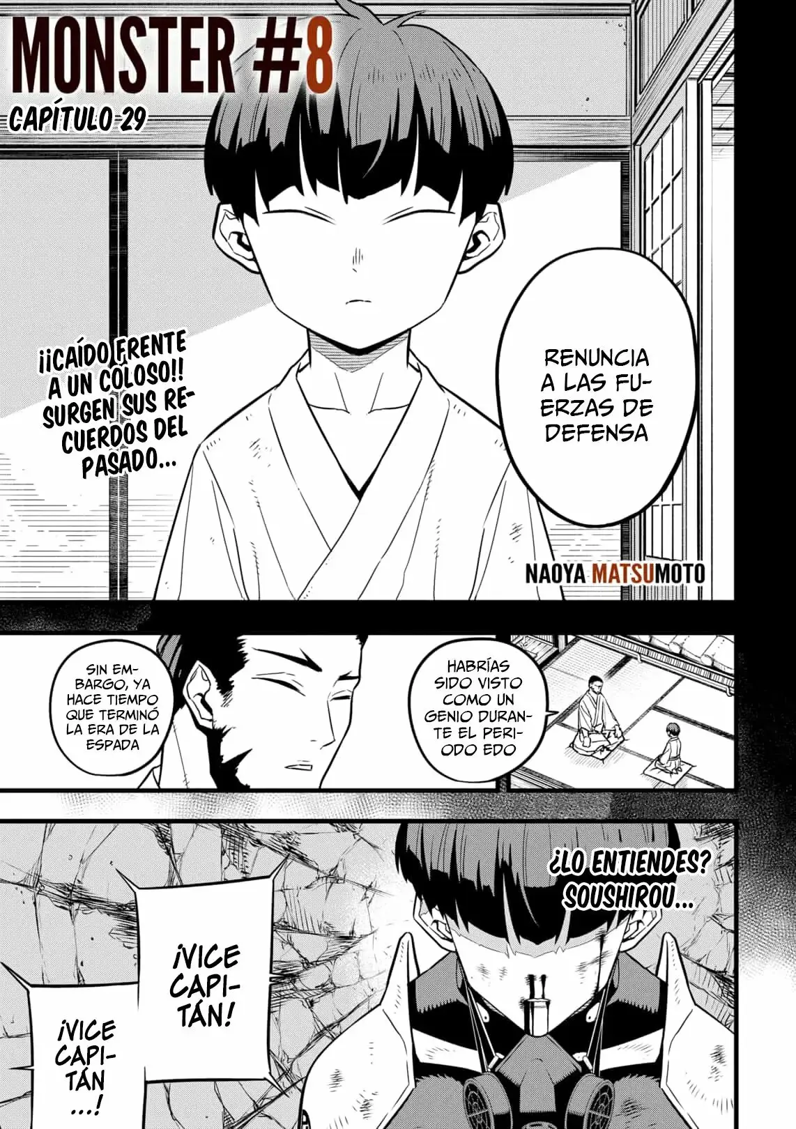 Kaiju No. 8 capítulo 29 página 1