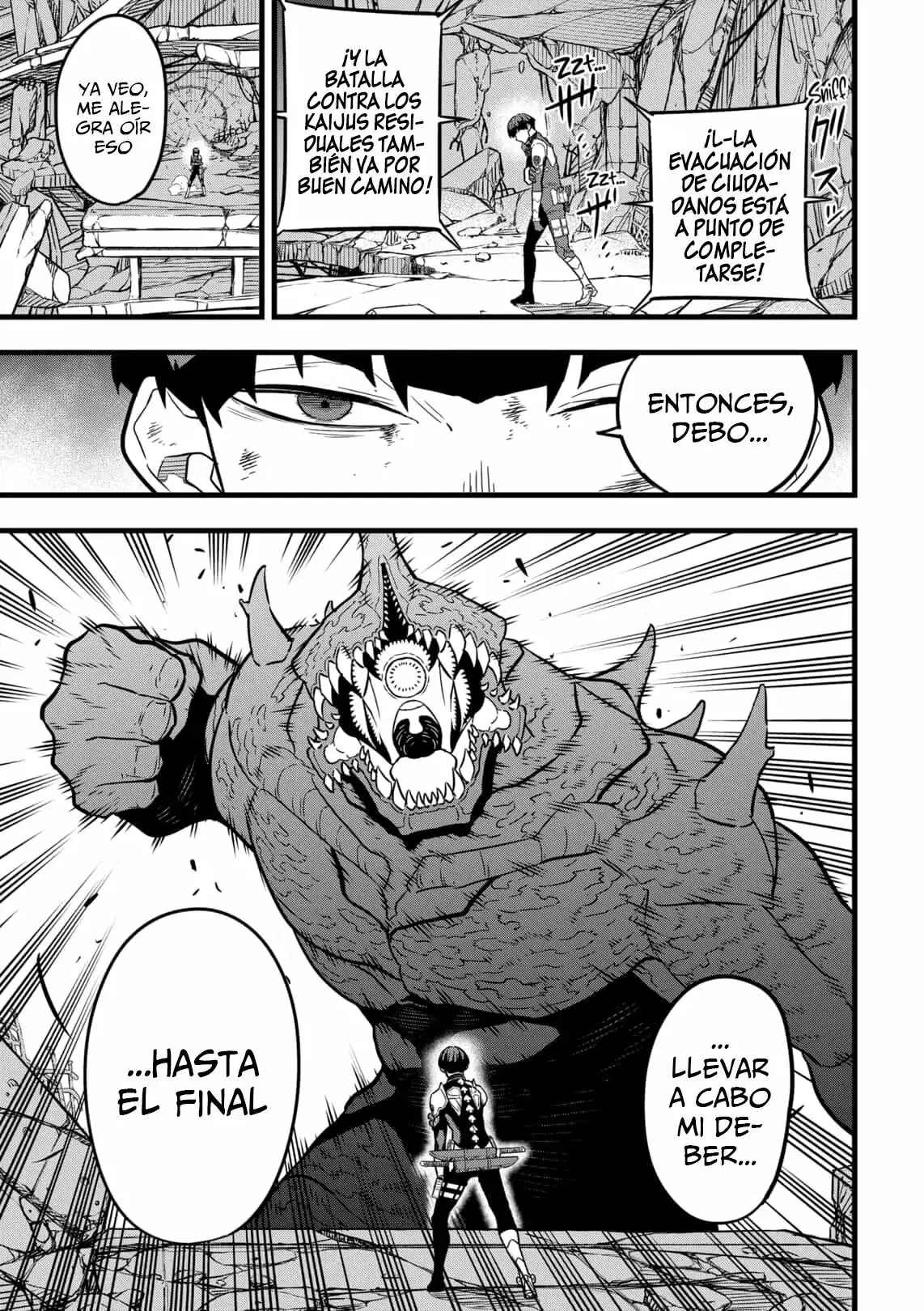 Kaiju No. 8 capítulo 29 página 3