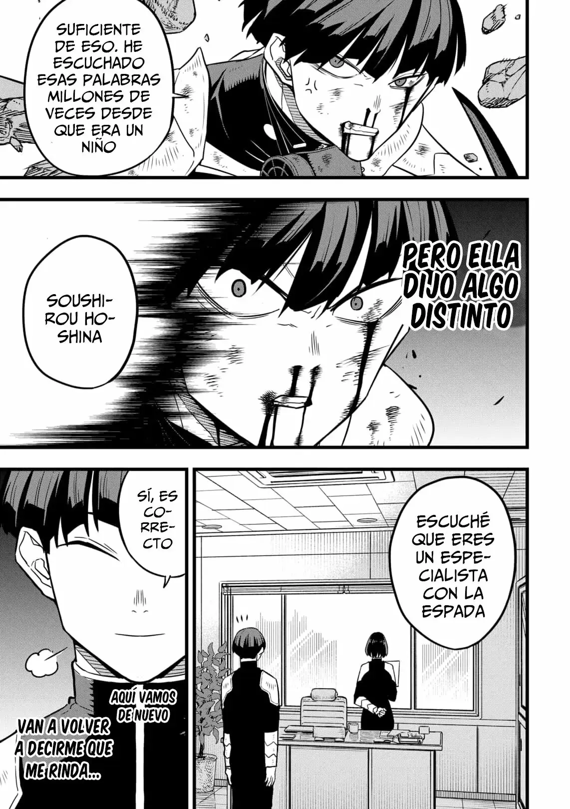 Kaiju No. 8 capítulo 29 página 7