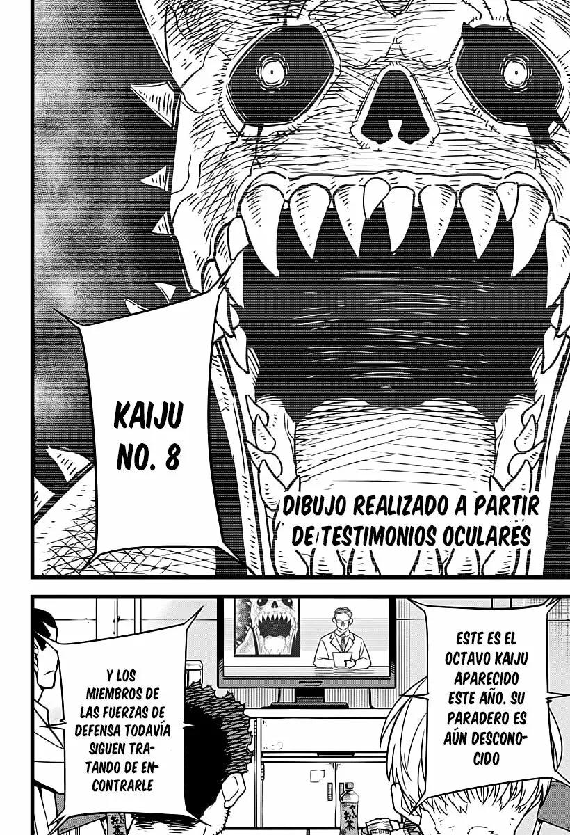 Kaiju No. 8 capítulo 3 página 2