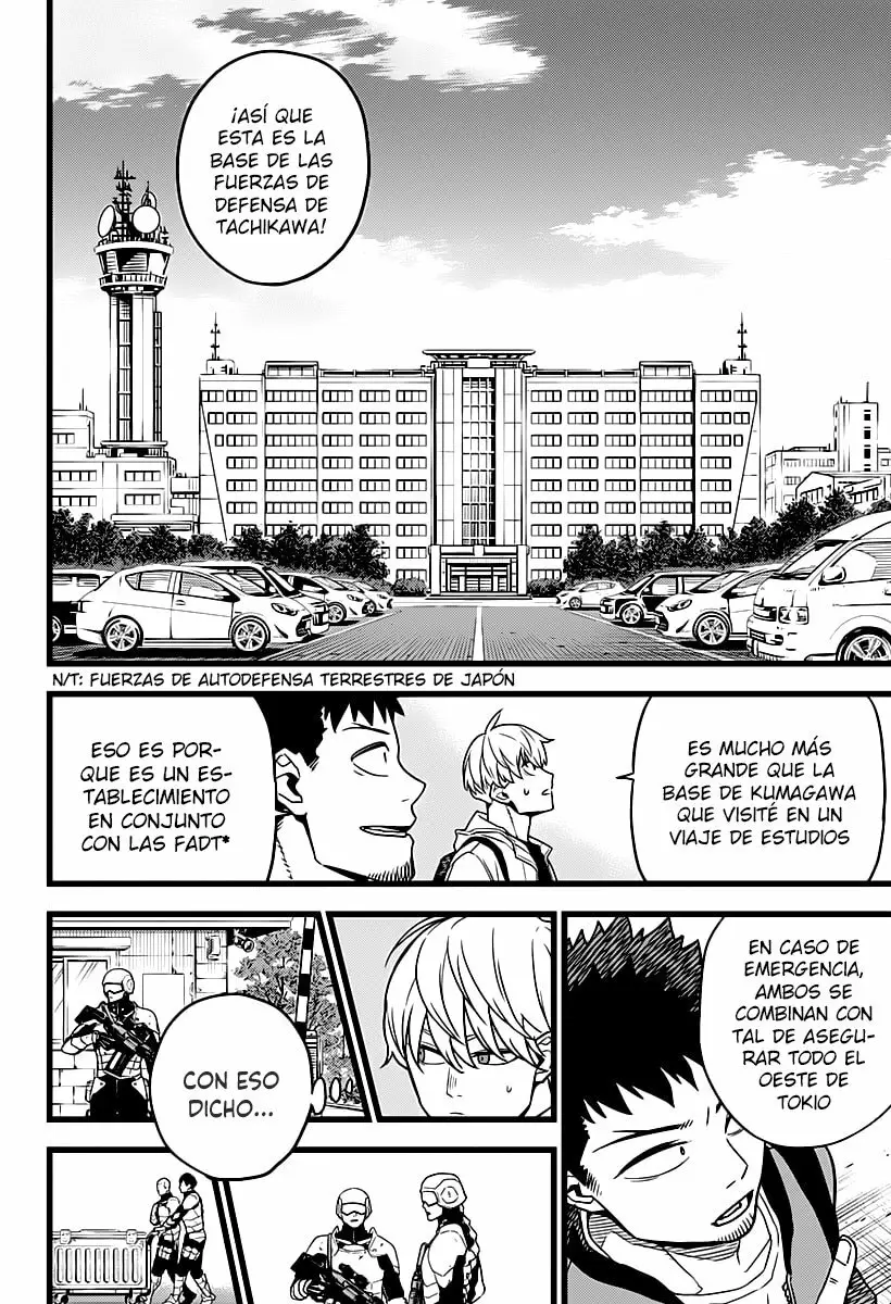 Kaiju No. 8 capítulo 3 página 14