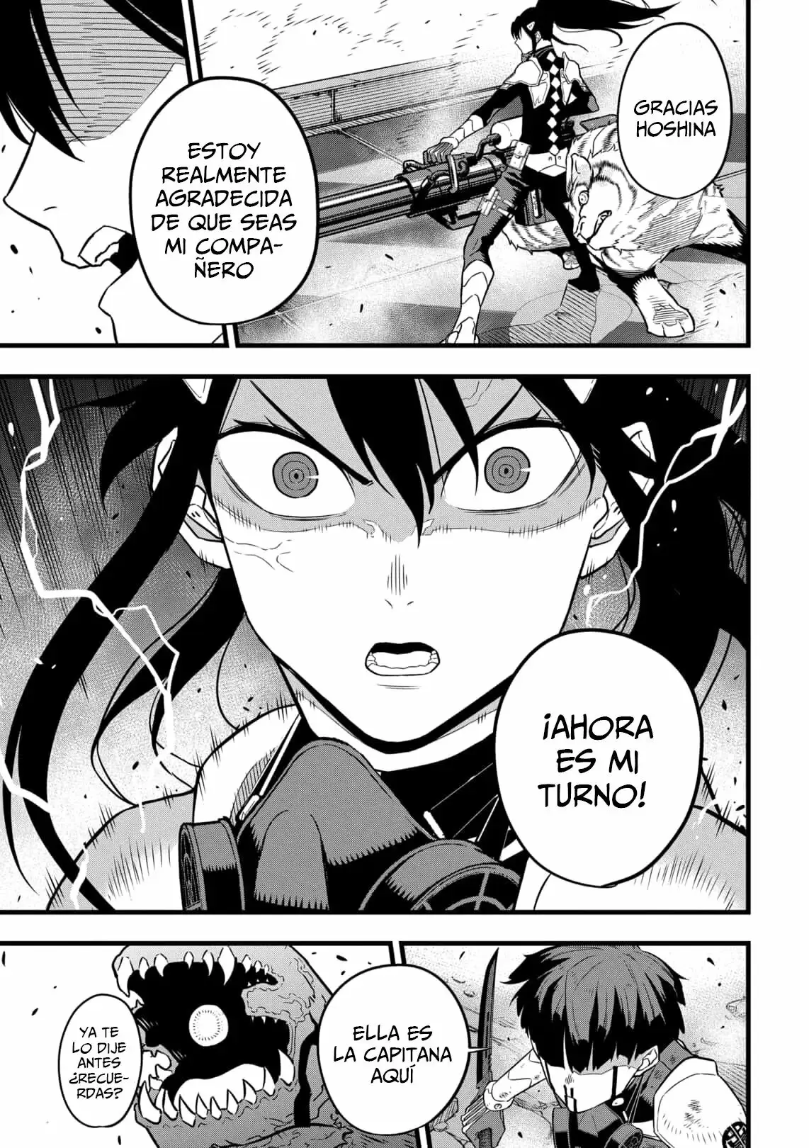 Kaiju No. 8 capítulo 30 página 17