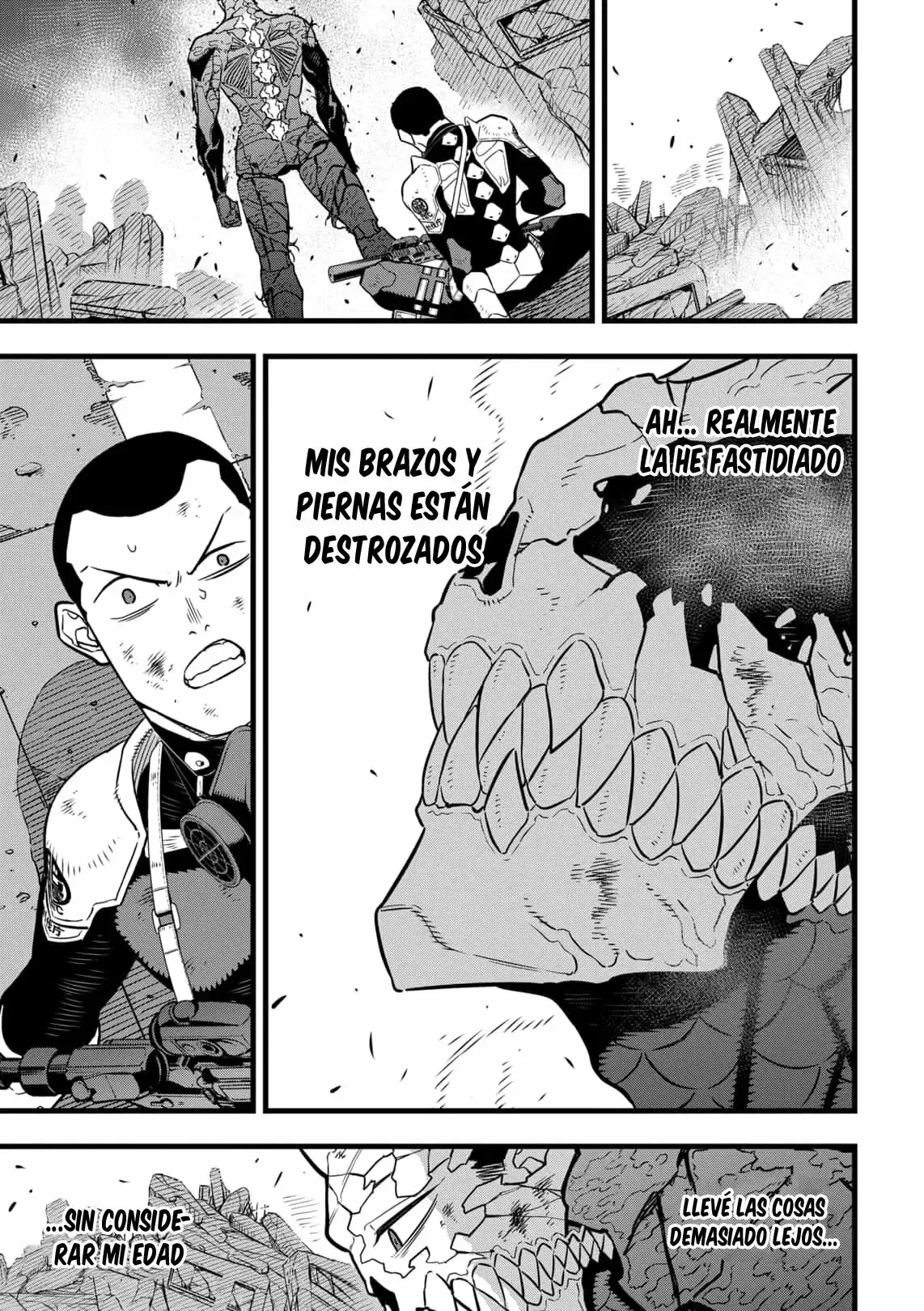 Kaiju No. 8 capítulo 32 página 14