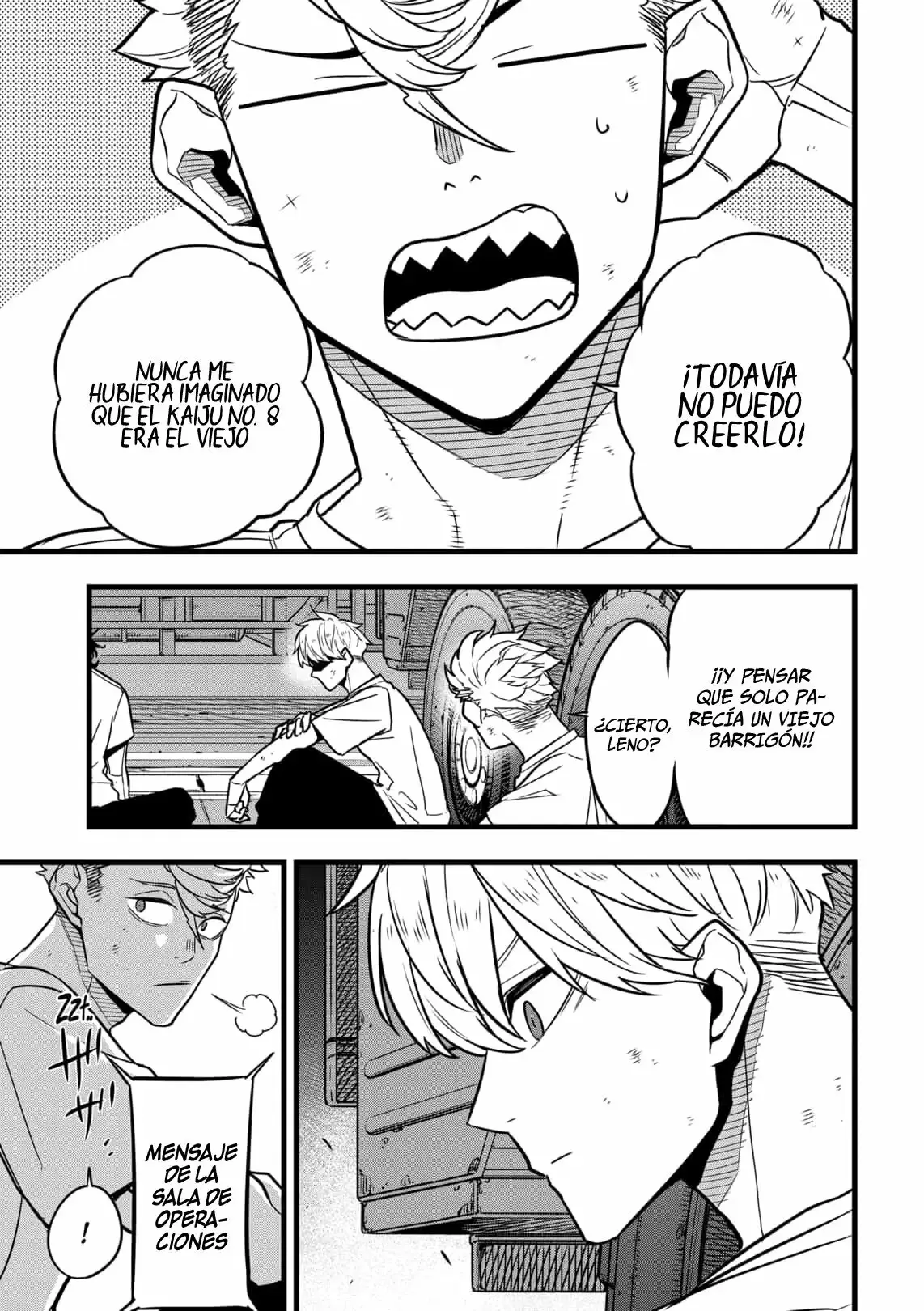 Kaiju No. 8 capítulo 34 página 4