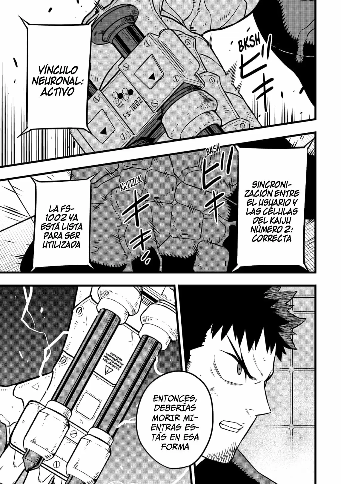 Kaiju No. 8 capítulo 35 página 3