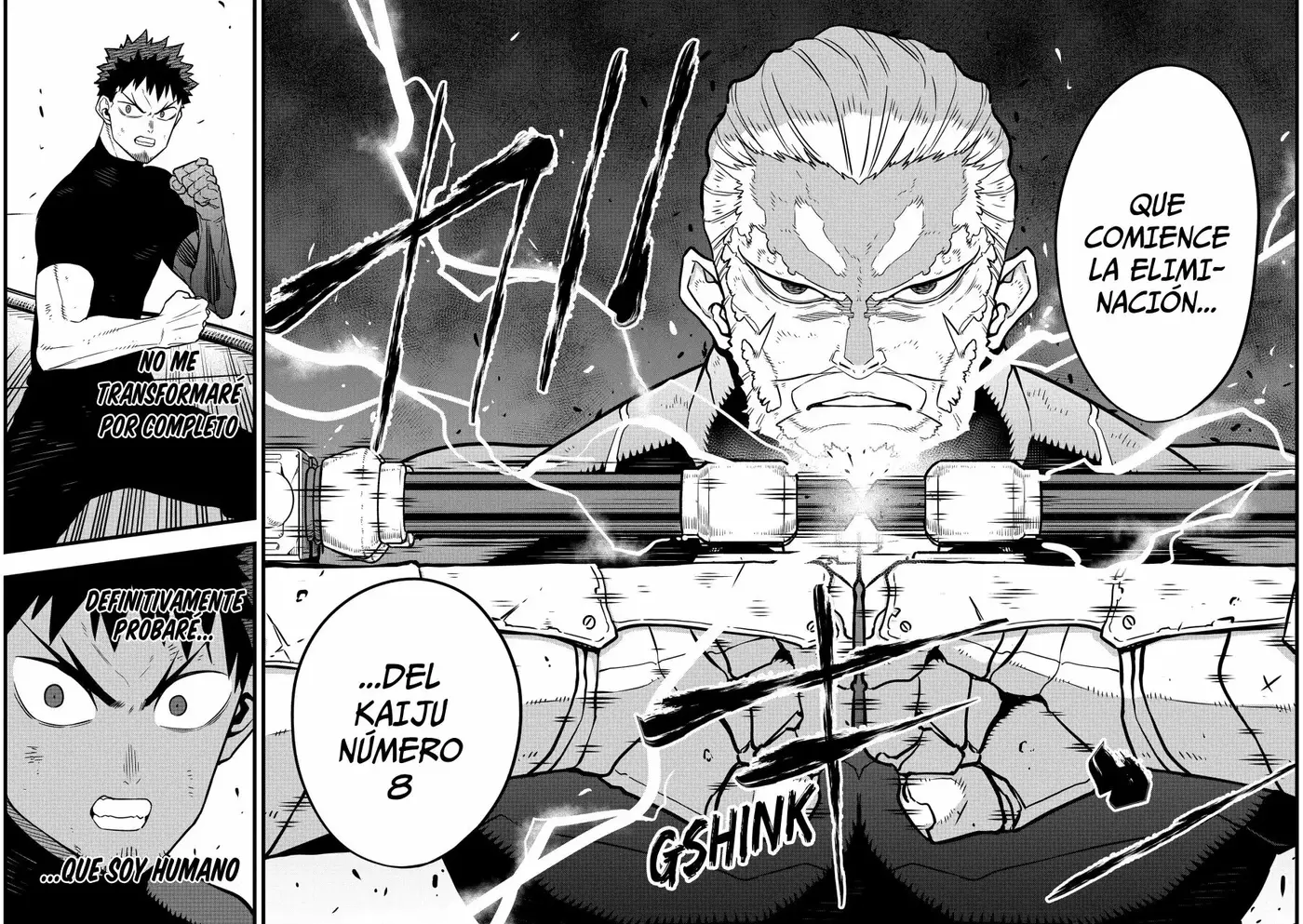 Kaiju No. 8 capítulo 35 página 4