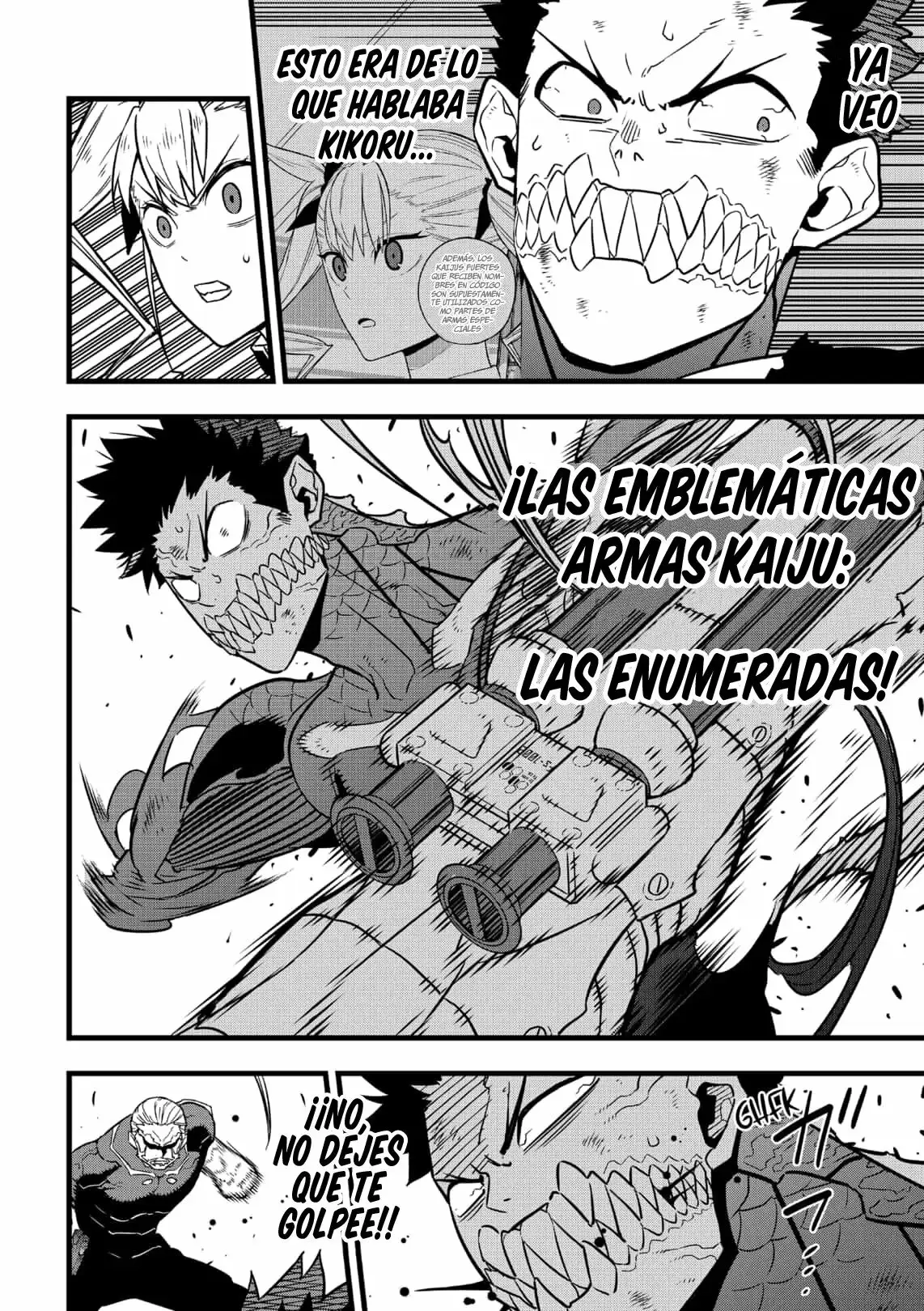 Kaiju No. 8 capítulo 35 página 15