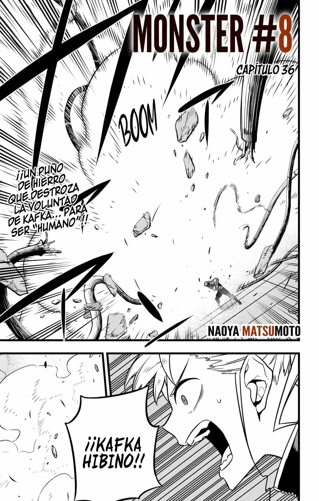 Kaiju No. 8 capítulo 36 página 3