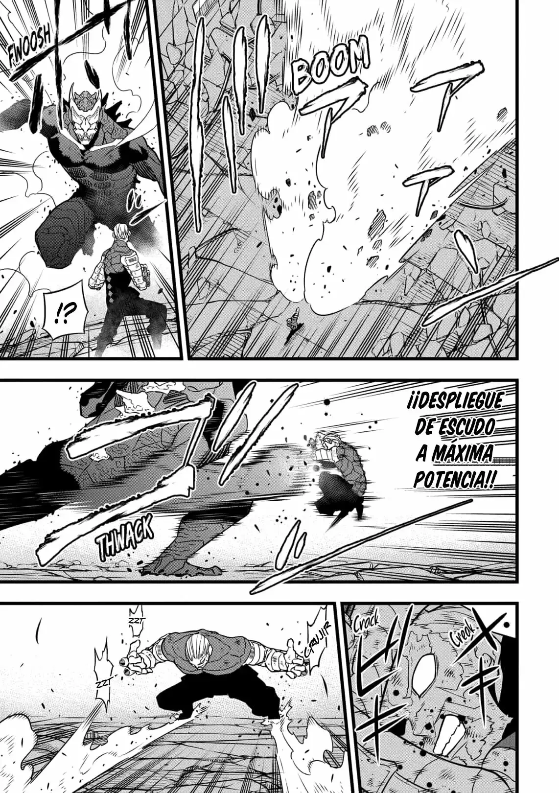Kaiju No. 8 capítulo 37 página 3