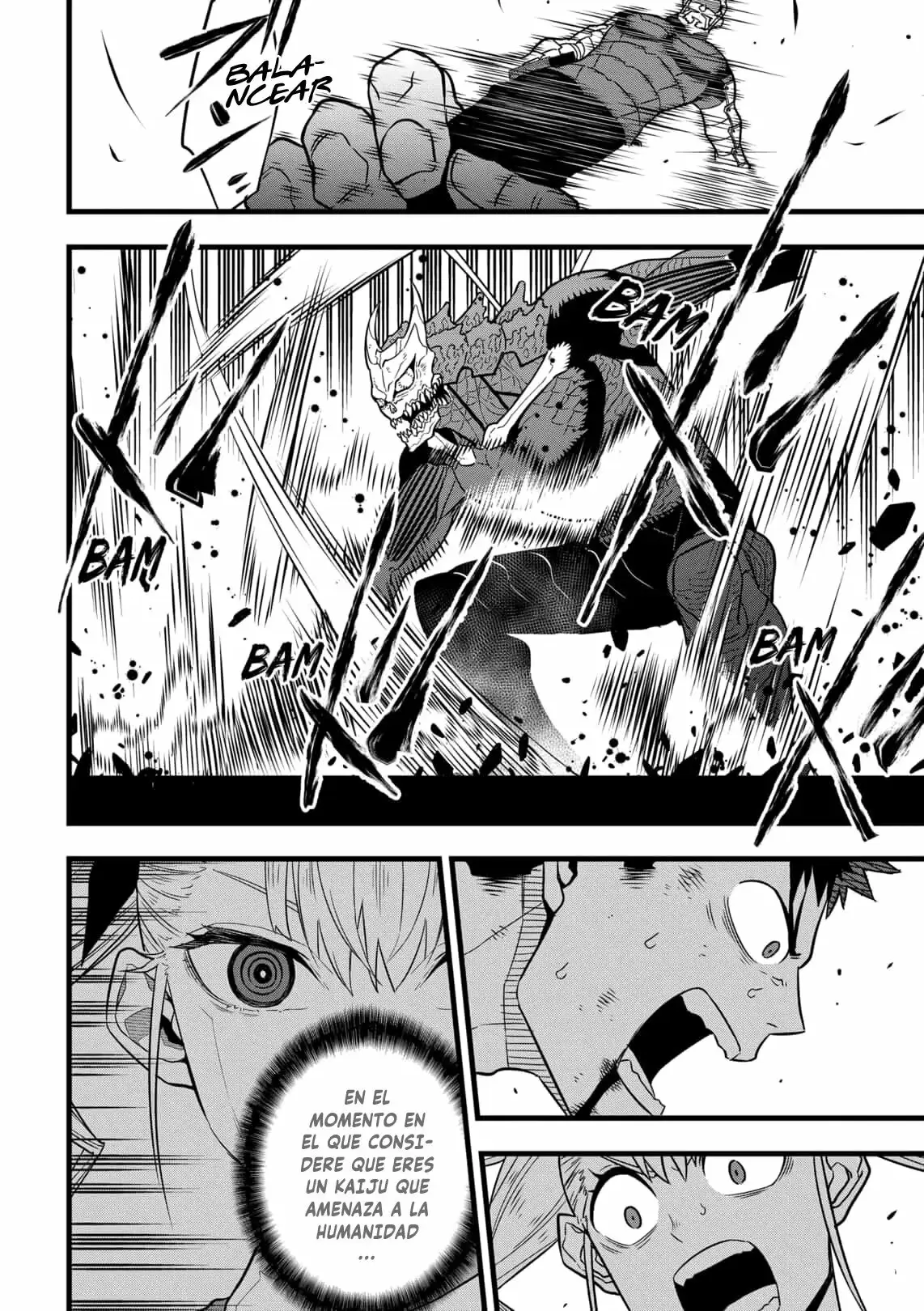 Kaiju No. 8 capítulo 37 página 8