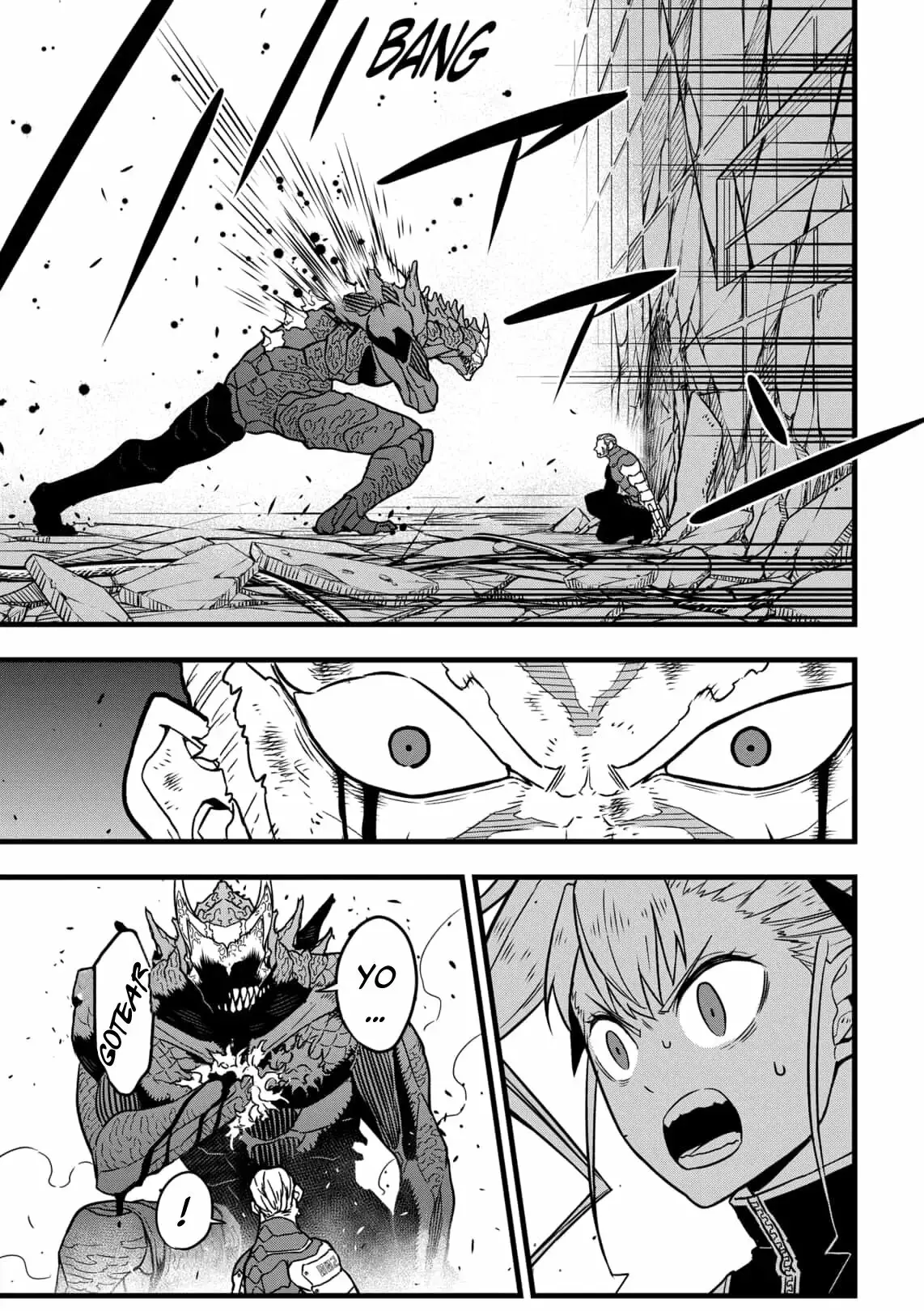 Kaiju No. 8 capítulo 37 página 17