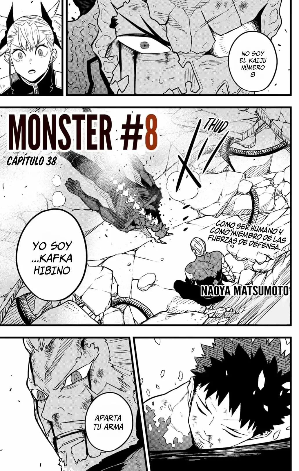 Kaiju No. 8 capítulo 38 página 1