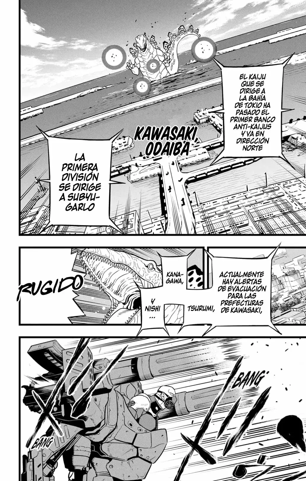 Kaiju No. 8 capítulo 39 página 14
