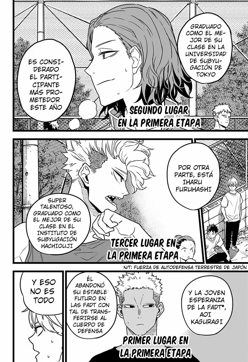 Kaiju No. 8 capítulo 4 página 12