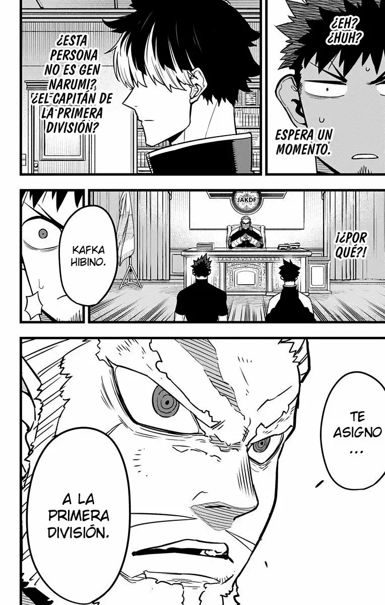 Kaiju No. 8 capítulo 40 página 9