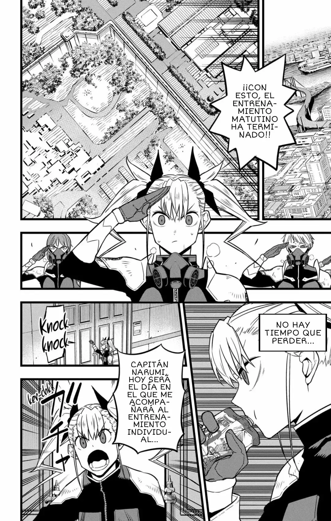 Kaiju No. 8 capítulo 41 página 8