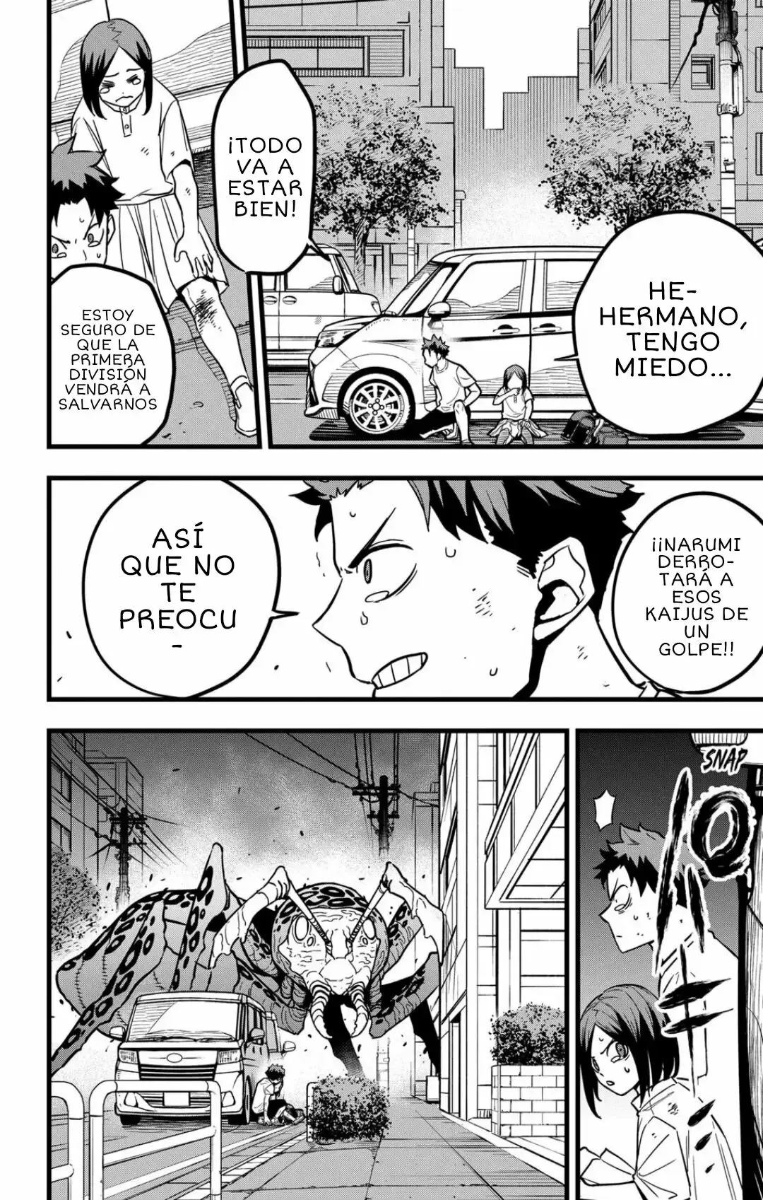 Kaiju No. 8 capítulo 41 página 14