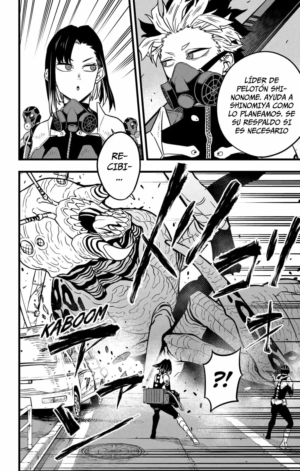 Kaiju No. 8 capítulo 42 página 4