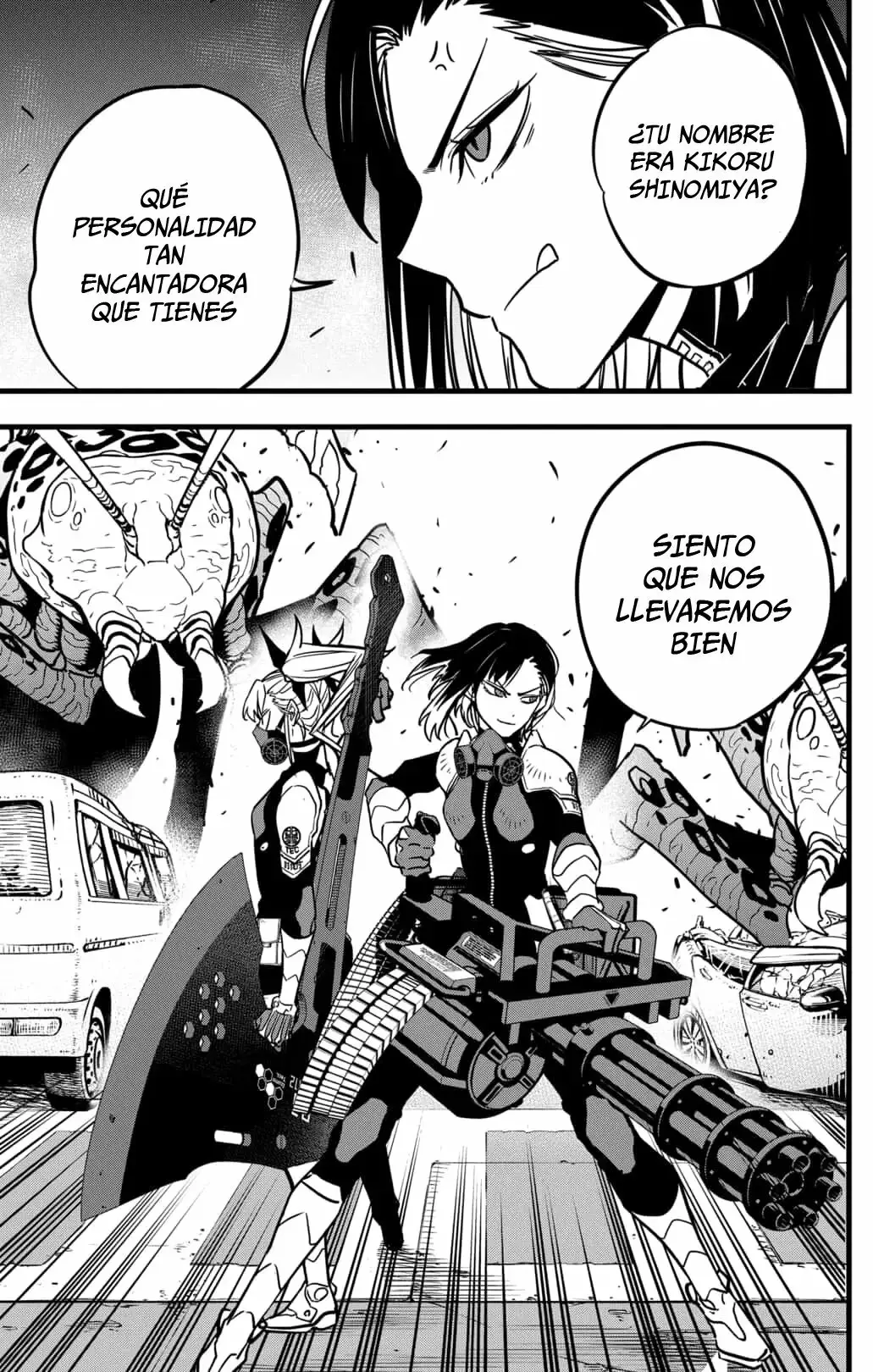 Kaiju No. 8 capítulo 42 página 9