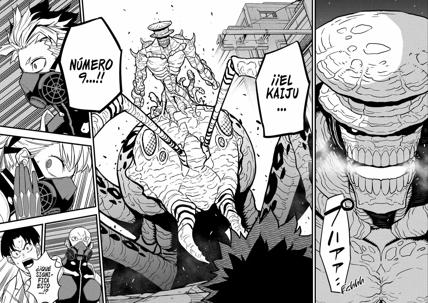 Kaiju No. 8 capítulo 43 página 2