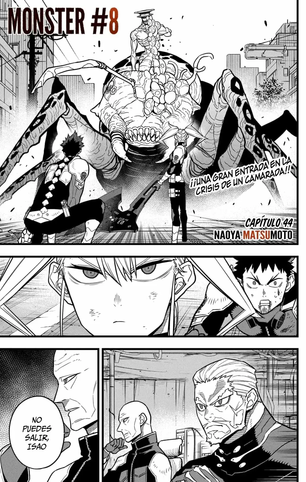 Kaiju No. 8 capítulo 44 página 5