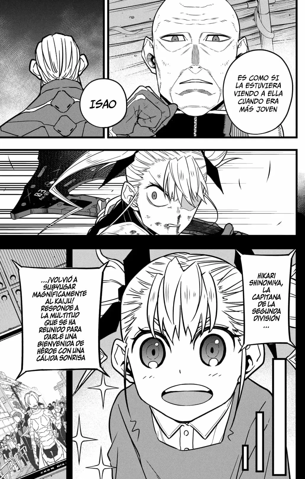 Kaiju No. 8 capítulo 44 página 15