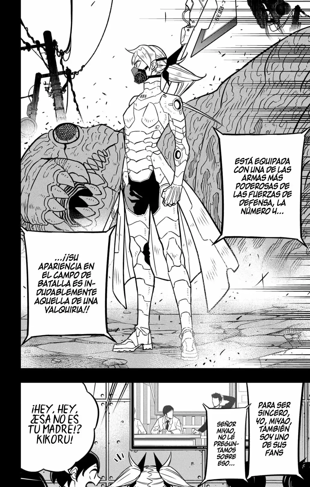 Kaiju No. 8 capítulo 44 página 16