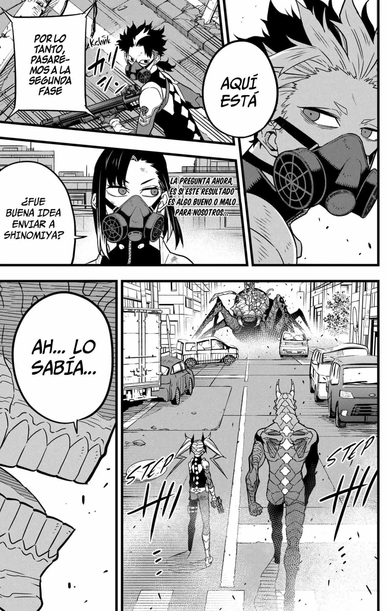 Kaiju No. 8 capítulo 46 página 3
