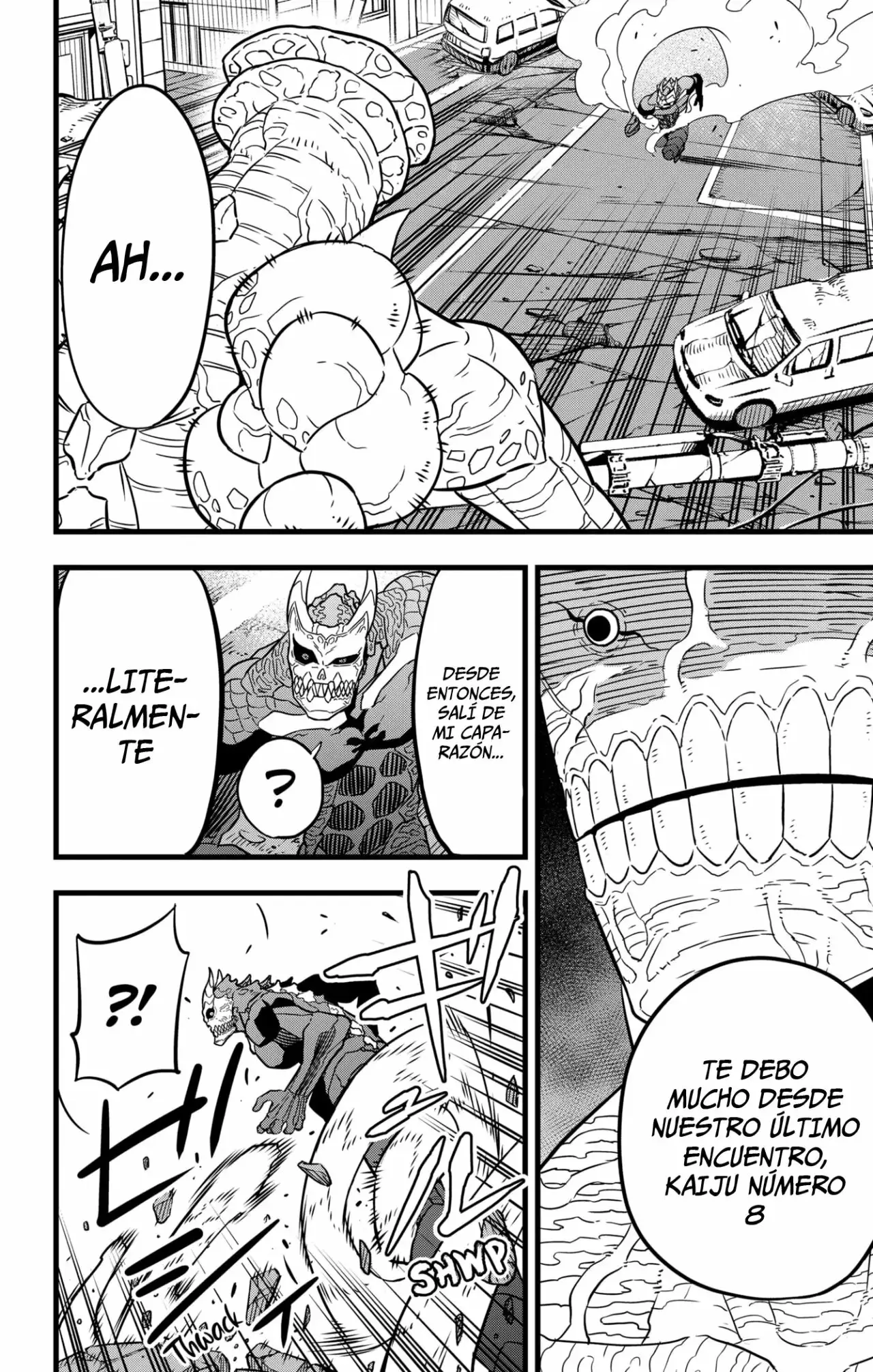 Kaiju No. 8 capítulo 46 página 10