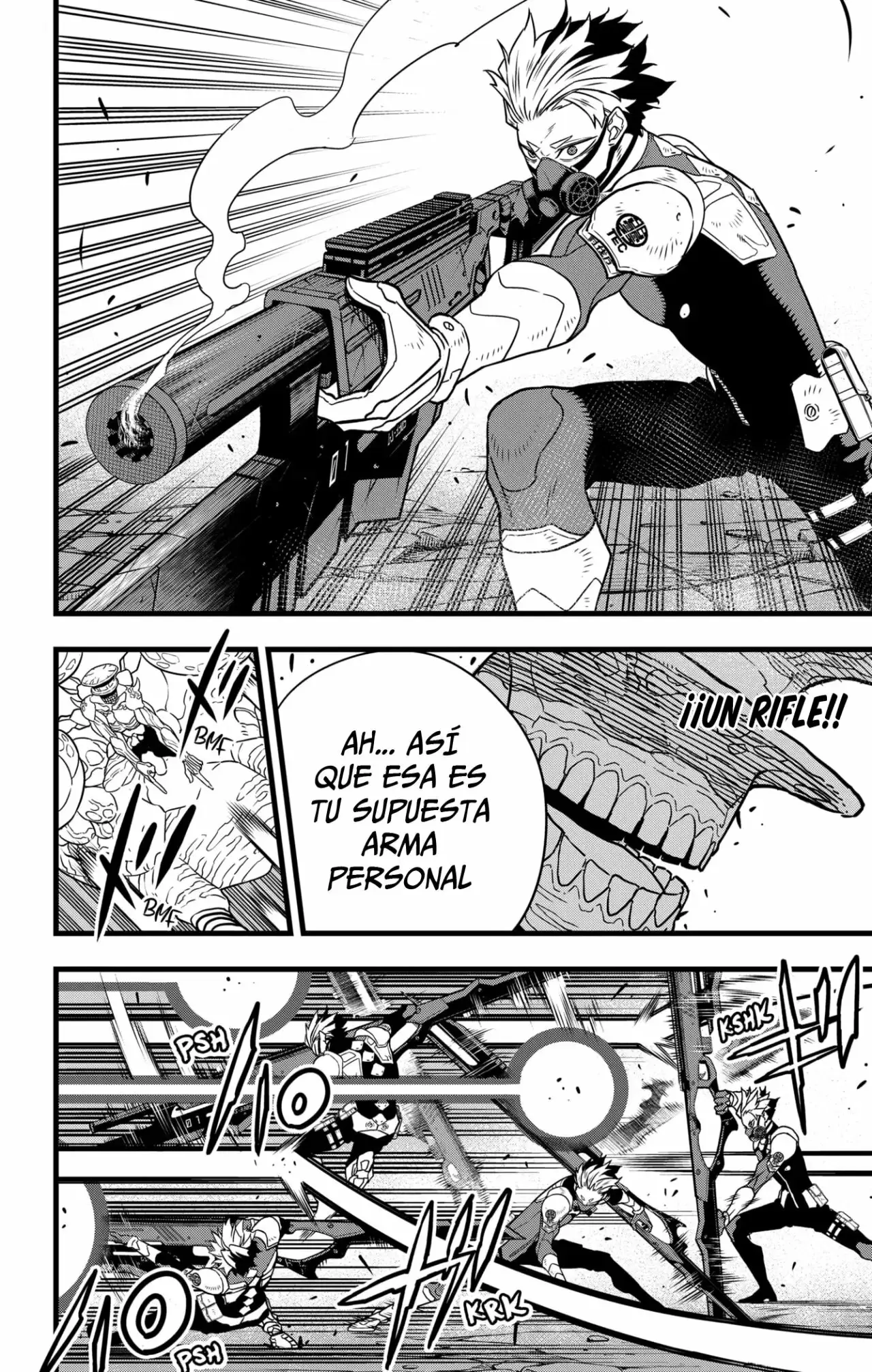 Kaiju No. 8 capítulo 47 página 11