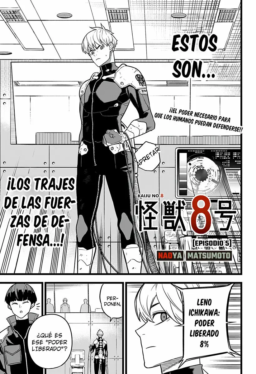 Kaiju No. 8 capítulo 5 página 4
