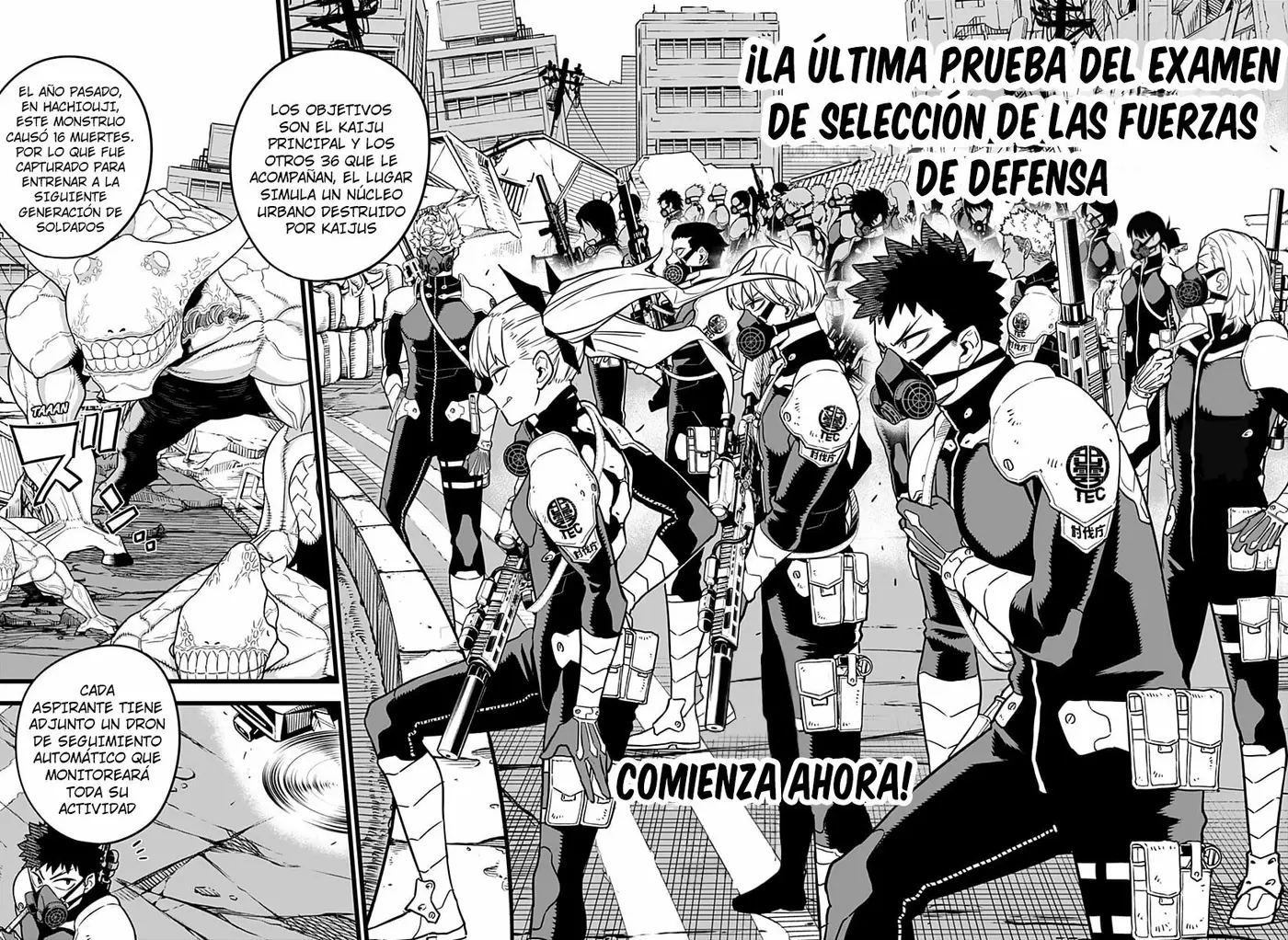 Kaiju No. 8 capítulo 5 página 9