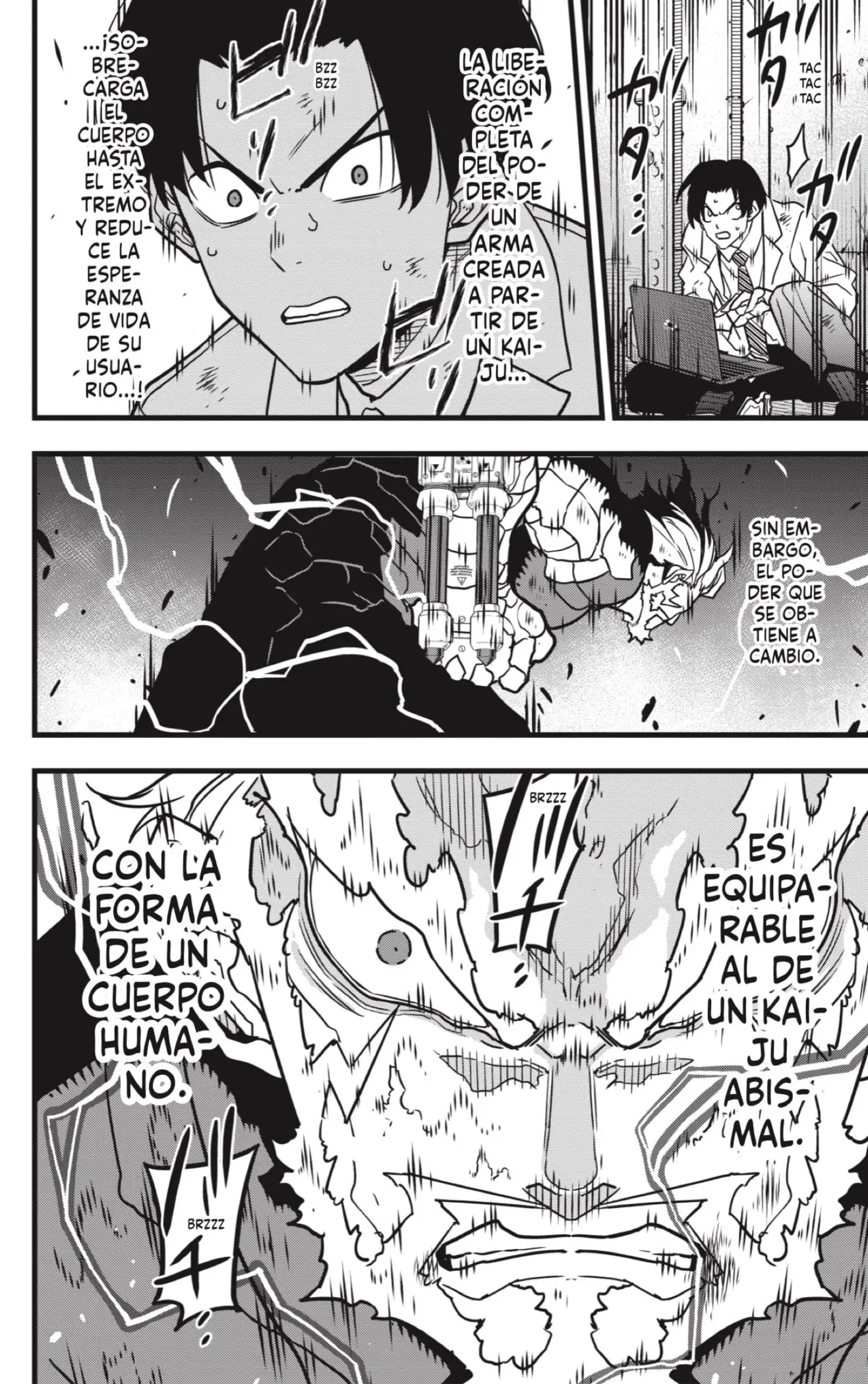 Kaiju No. 8 capítulo 50 página 4