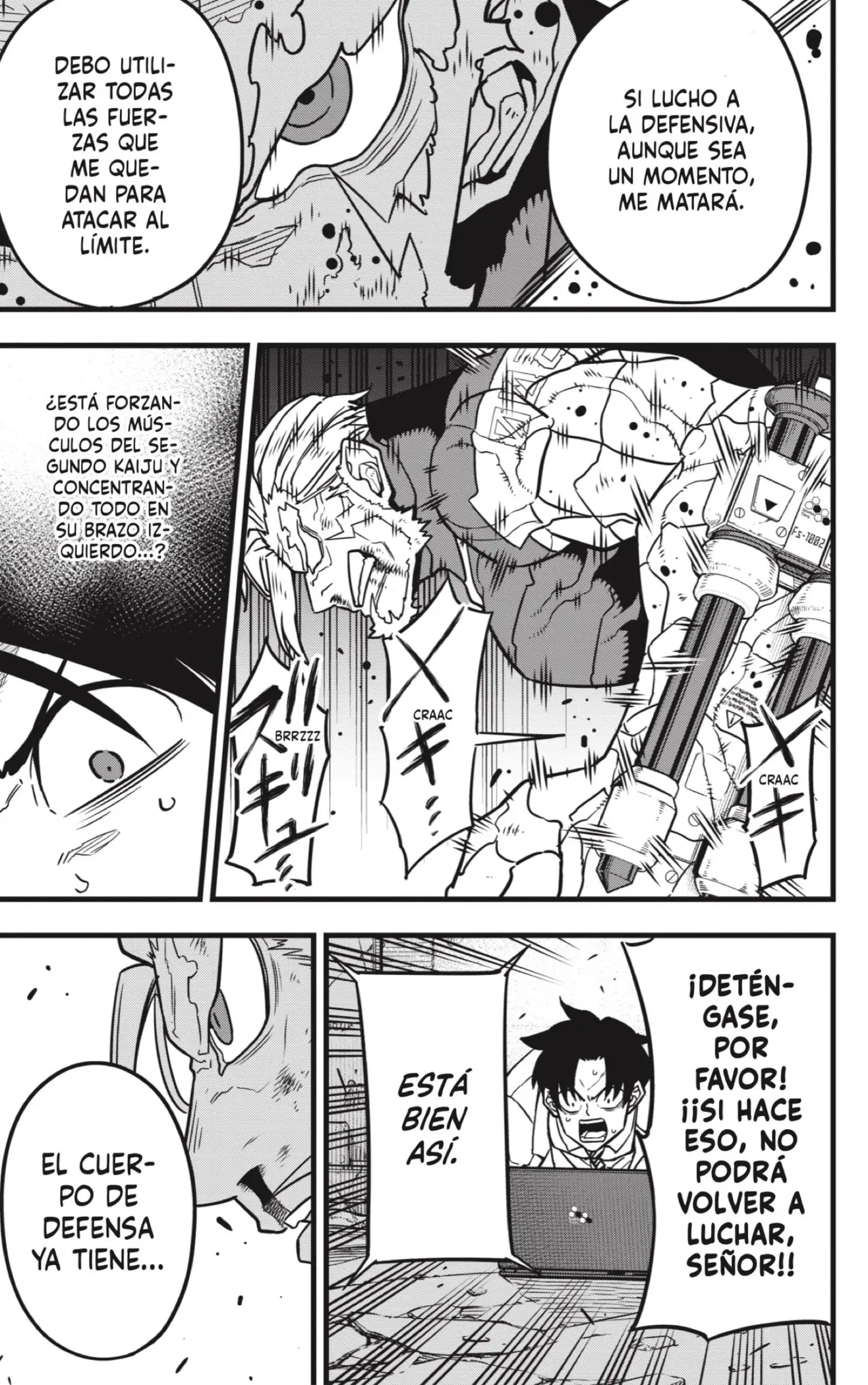 Kaiju No. 8 capítulo 50 página 13