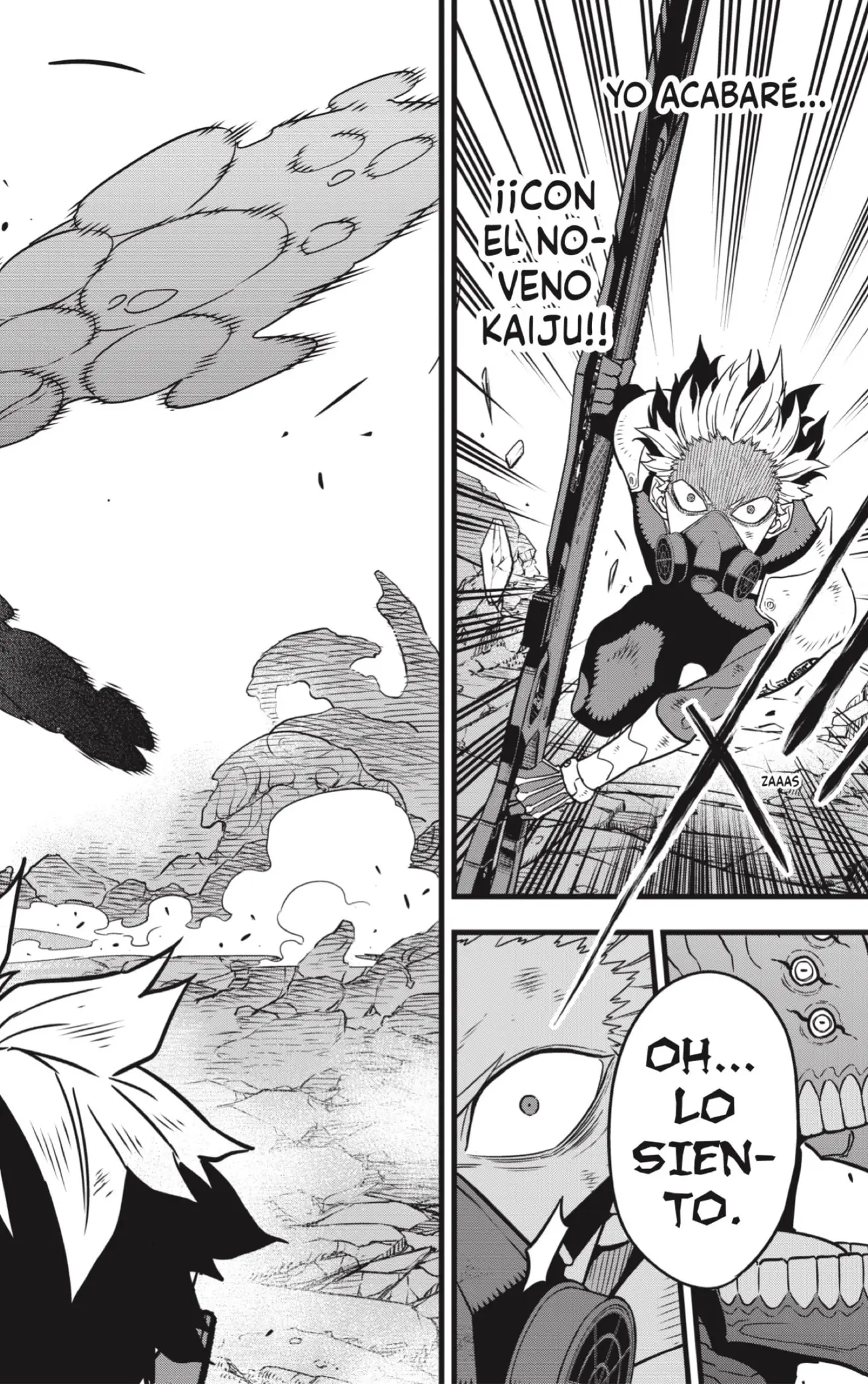 Kaiju No. 8 capítulo 52 página 14