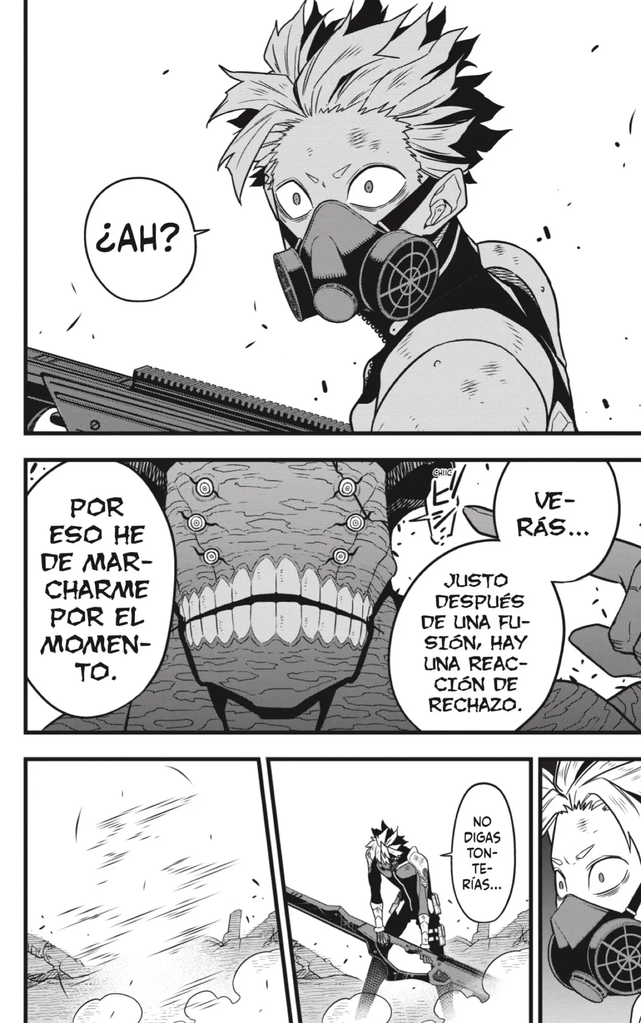 Kaiju No. 8 capítulo 52 página 16