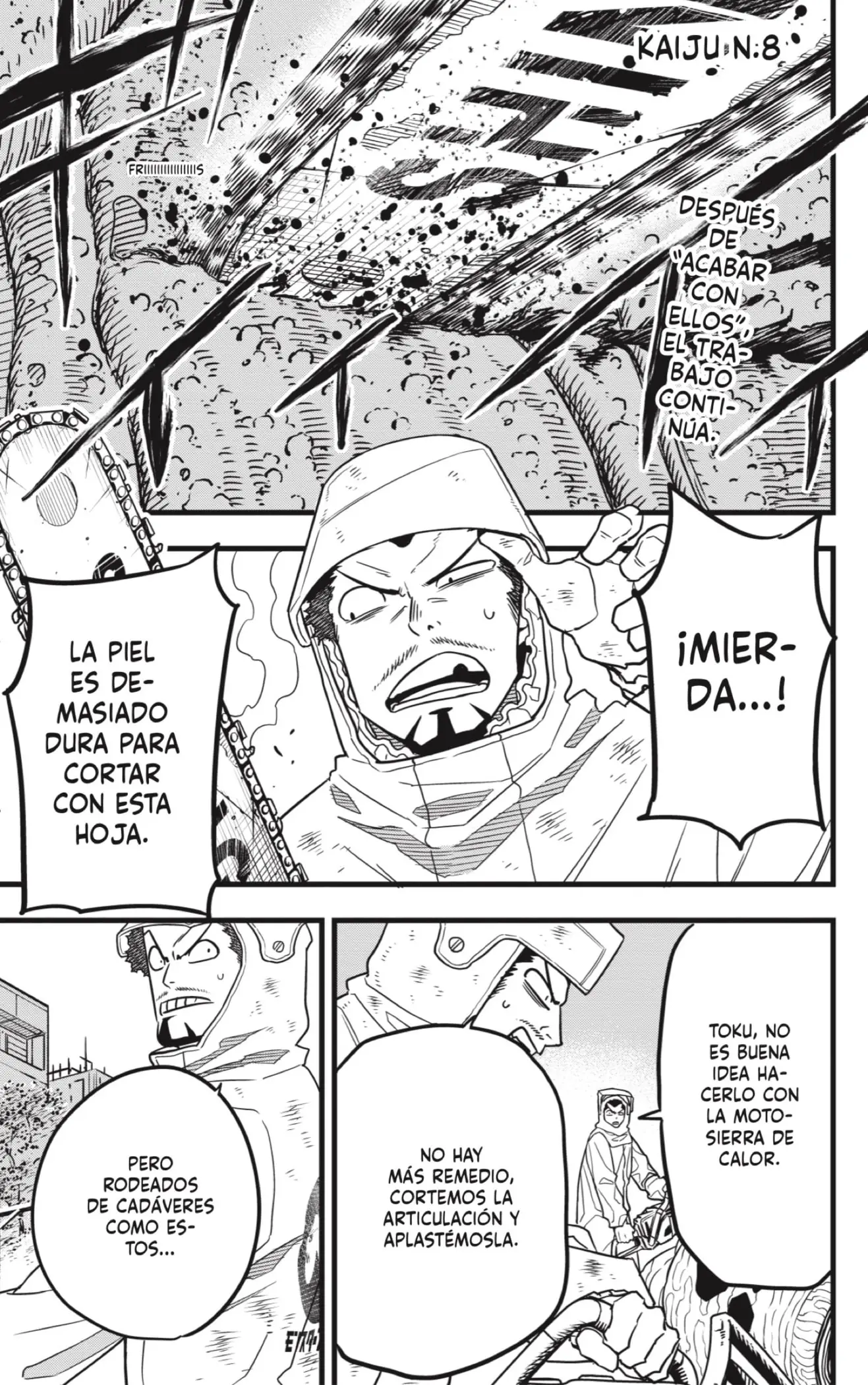 Kaiju No. 8 capítulo 55 página 1