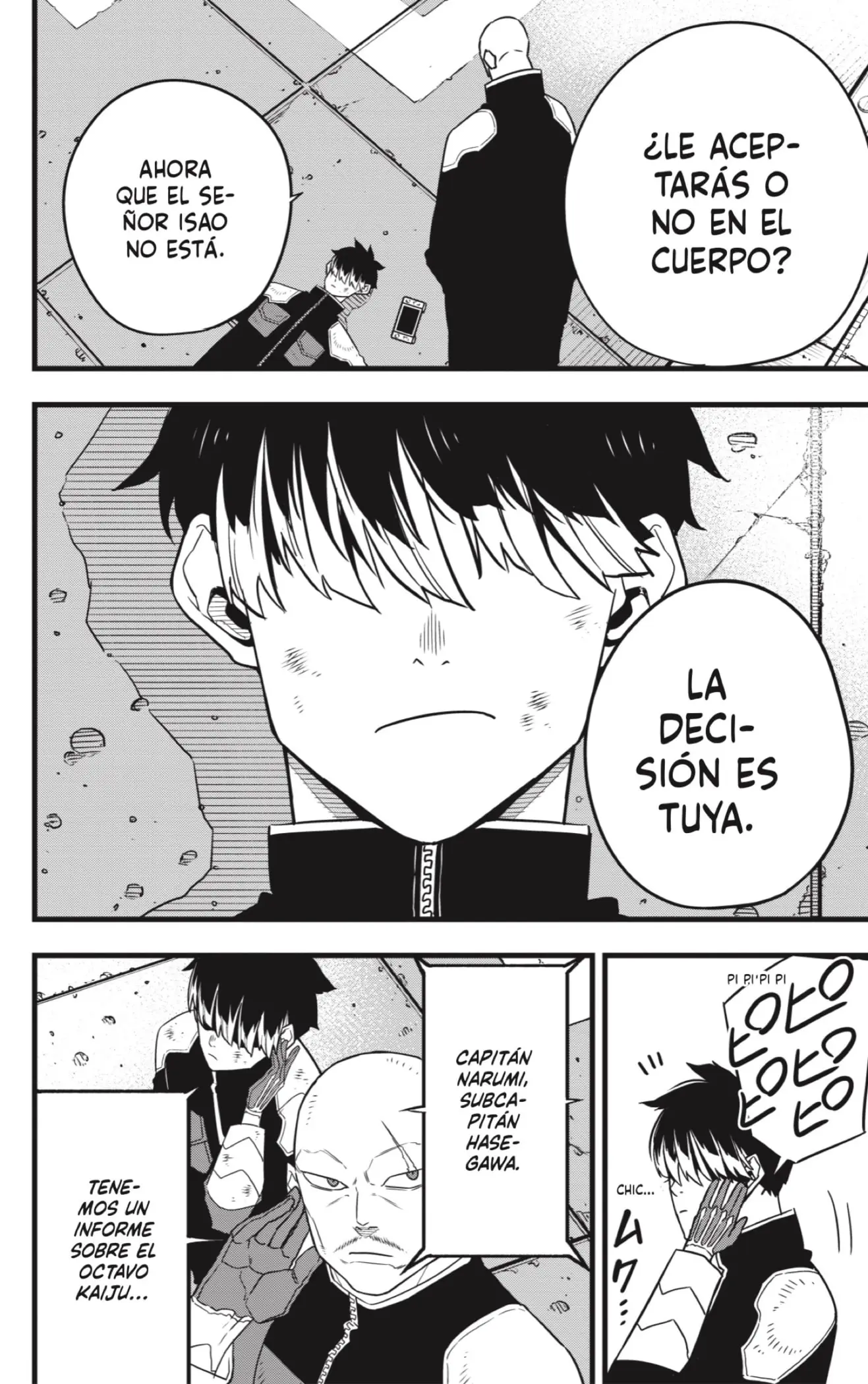 Kaiju No. 8 capítulo 55 página 12