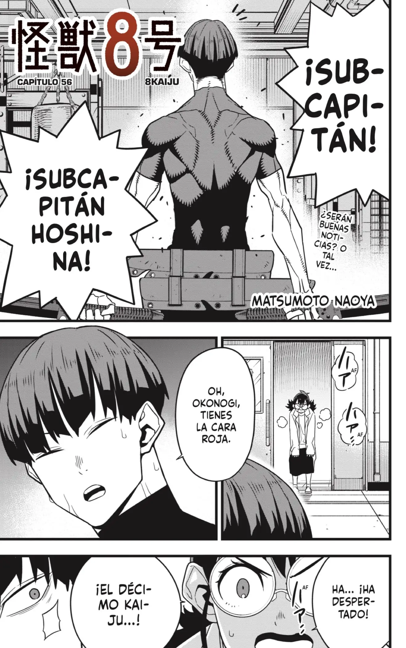 Kaiju No. 8 capítulo 56 página 1