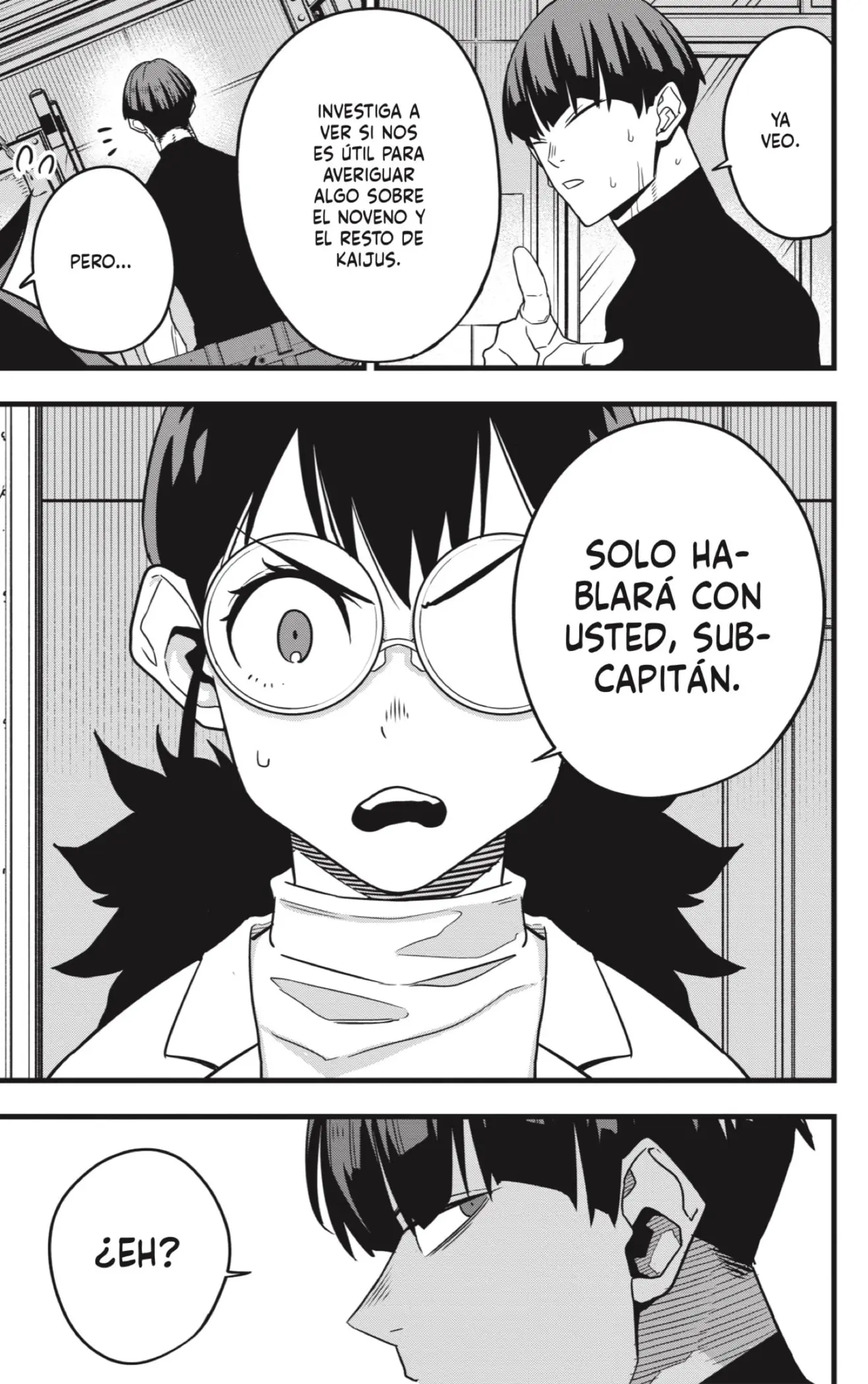Kaiju No. 8 capítulo 56 página 3