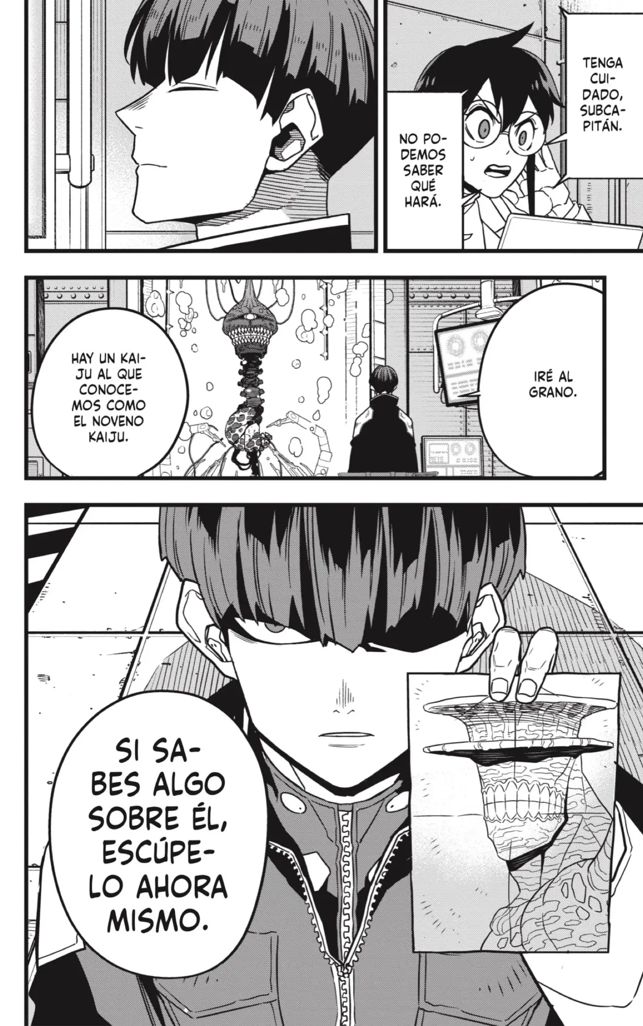 Kaiju No. 8 capítulo 56 página 8